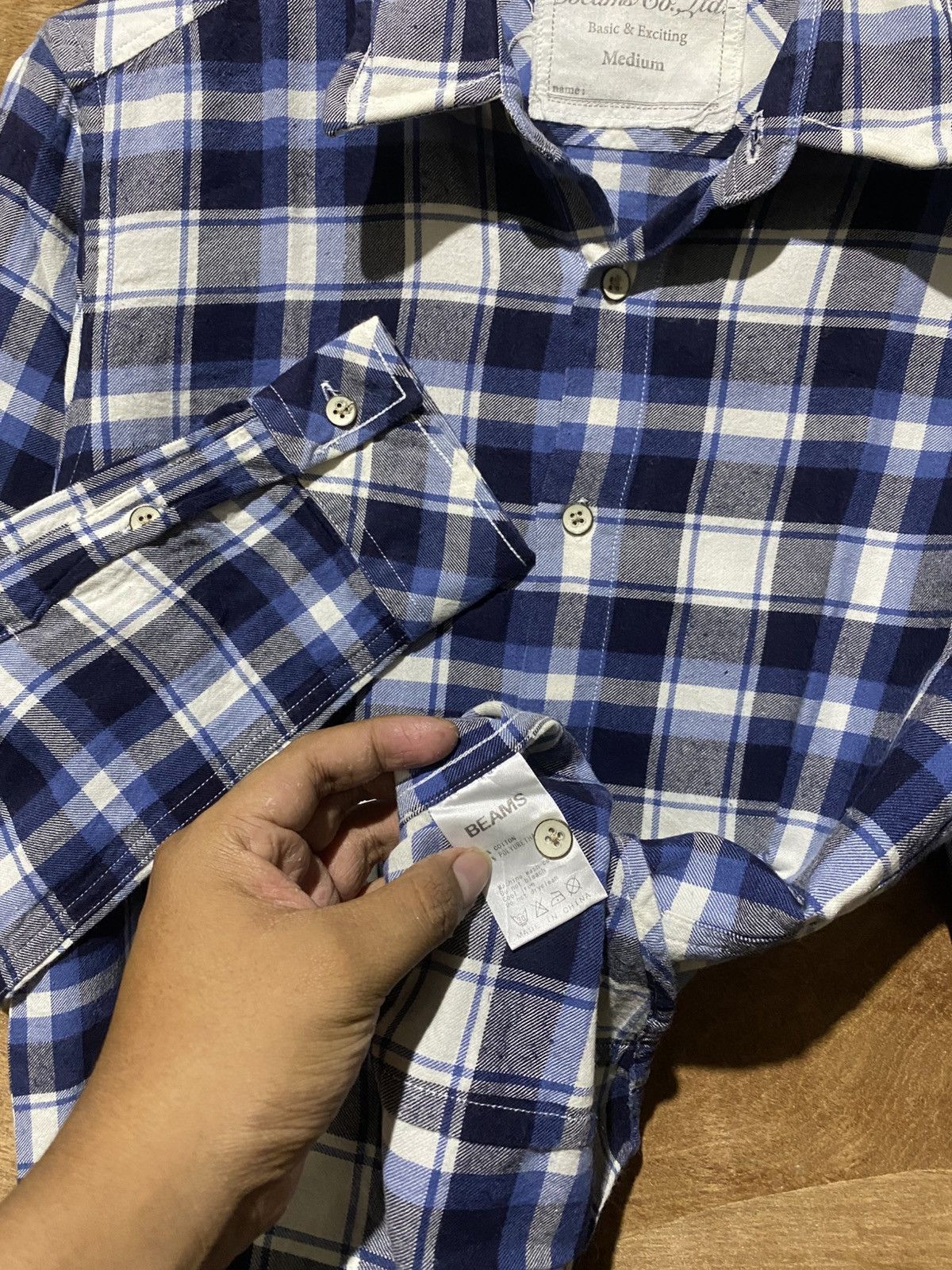 Beams Japan Beams japan plaid flannelshirt Size US M / EU 48-50 / 2 - 4 Thumbnail