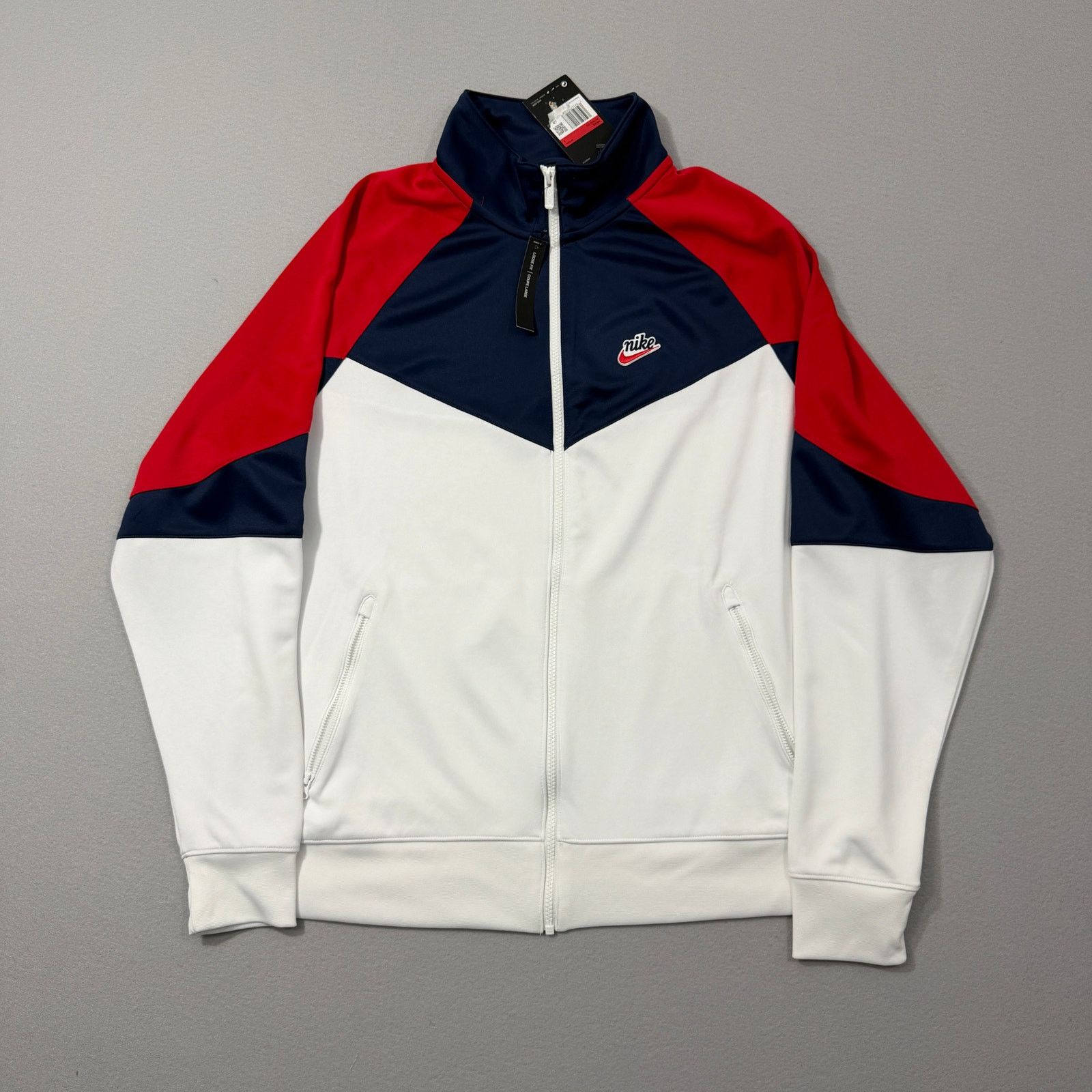 Nike Nike Heritage Woven Jacket Men's Large Summit White NEW Size US L / EU 52-54 / 3 - 1 Thumbnail