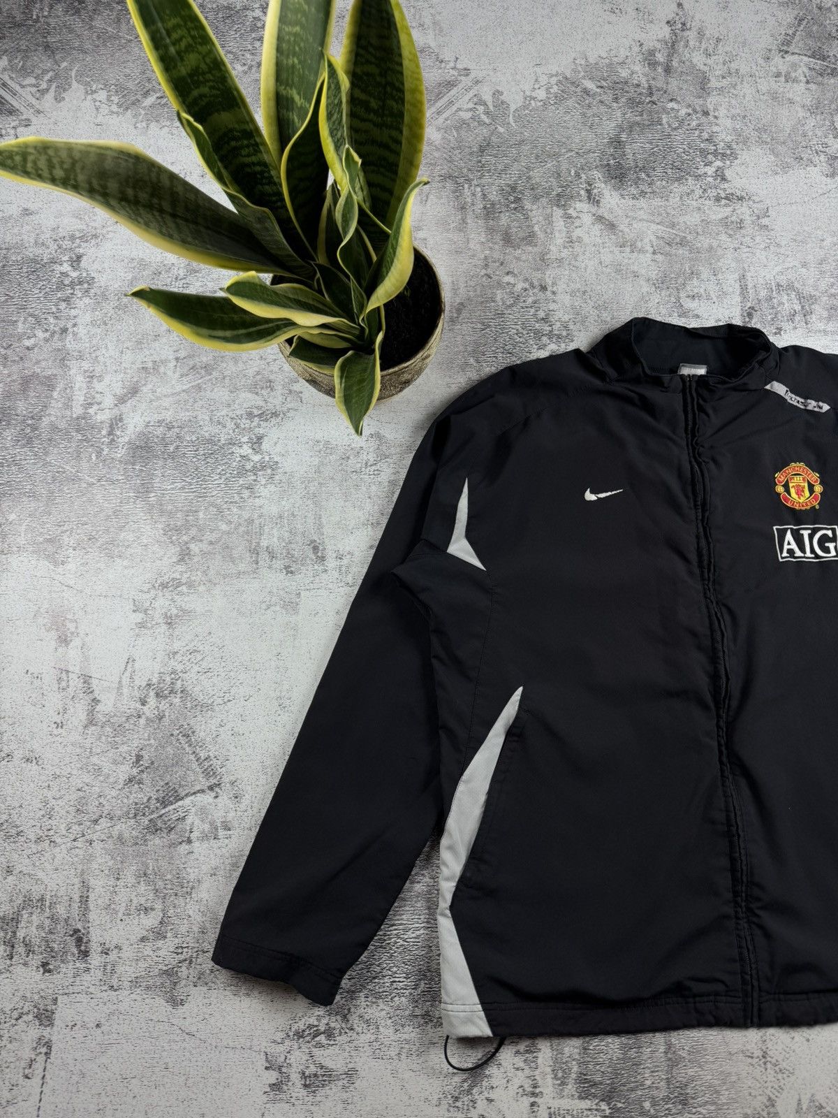 Nike Nike Manchester United 2007/2008 Football Soccer Light Track Jacket Windbreaker Size US XXL / EU 58 / 5 - 2 Thumbnail