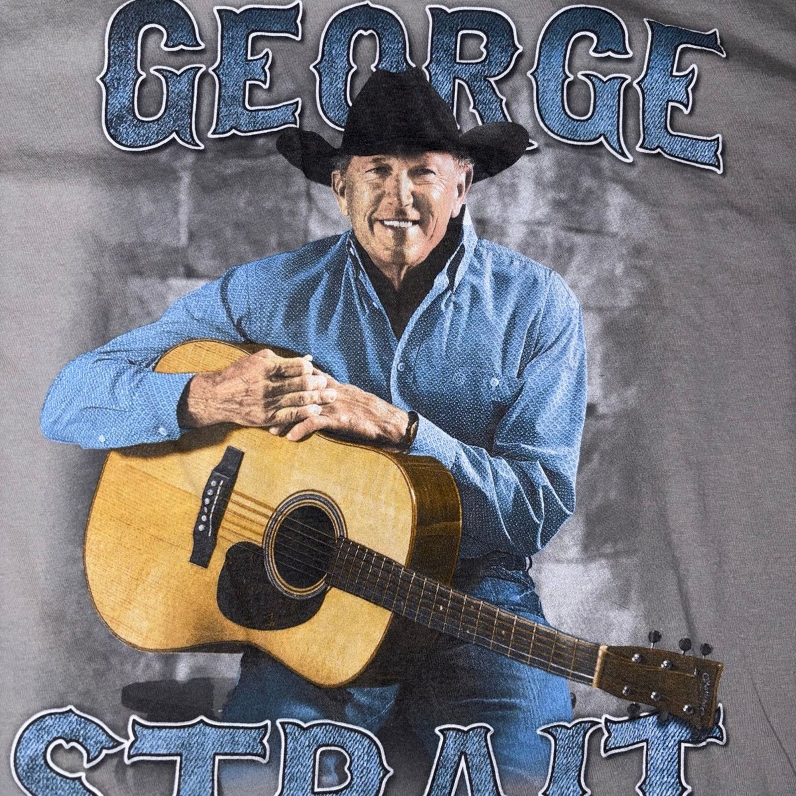 Gildan George Strait country music tour shirt XL Size US XL / EU 56 / 4 - 2 Thumbnail