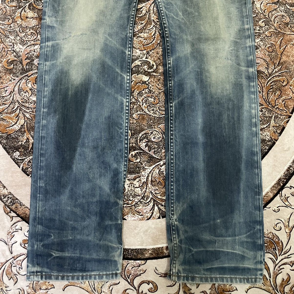 Diesel 🔥Vintage Diesel Industry Washed Ripped Distress Denim Jeans Size US 34 / EU 50 - 3 Thumbnail