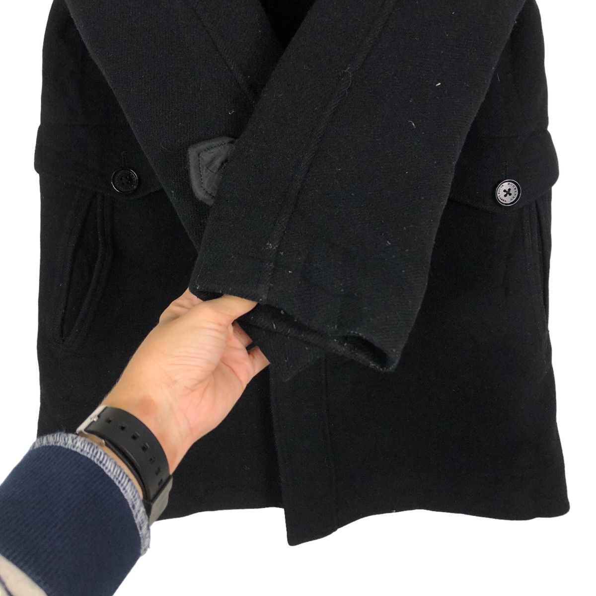 Burberry 🔥Vintage Wool Long Jacket Duffle Burberry Nova Check Size US M / EU 48-50 / 2 - 15 Thumbnail