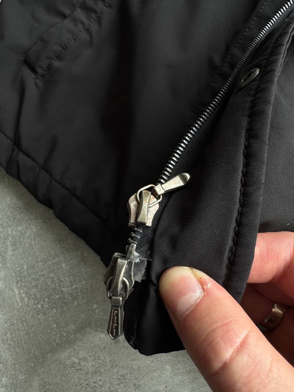 Prada Prada art SGA848 wind stopper waterproof coat jacket size 56 Size US XL / EU 56 / 4 - 10 Thumbnail