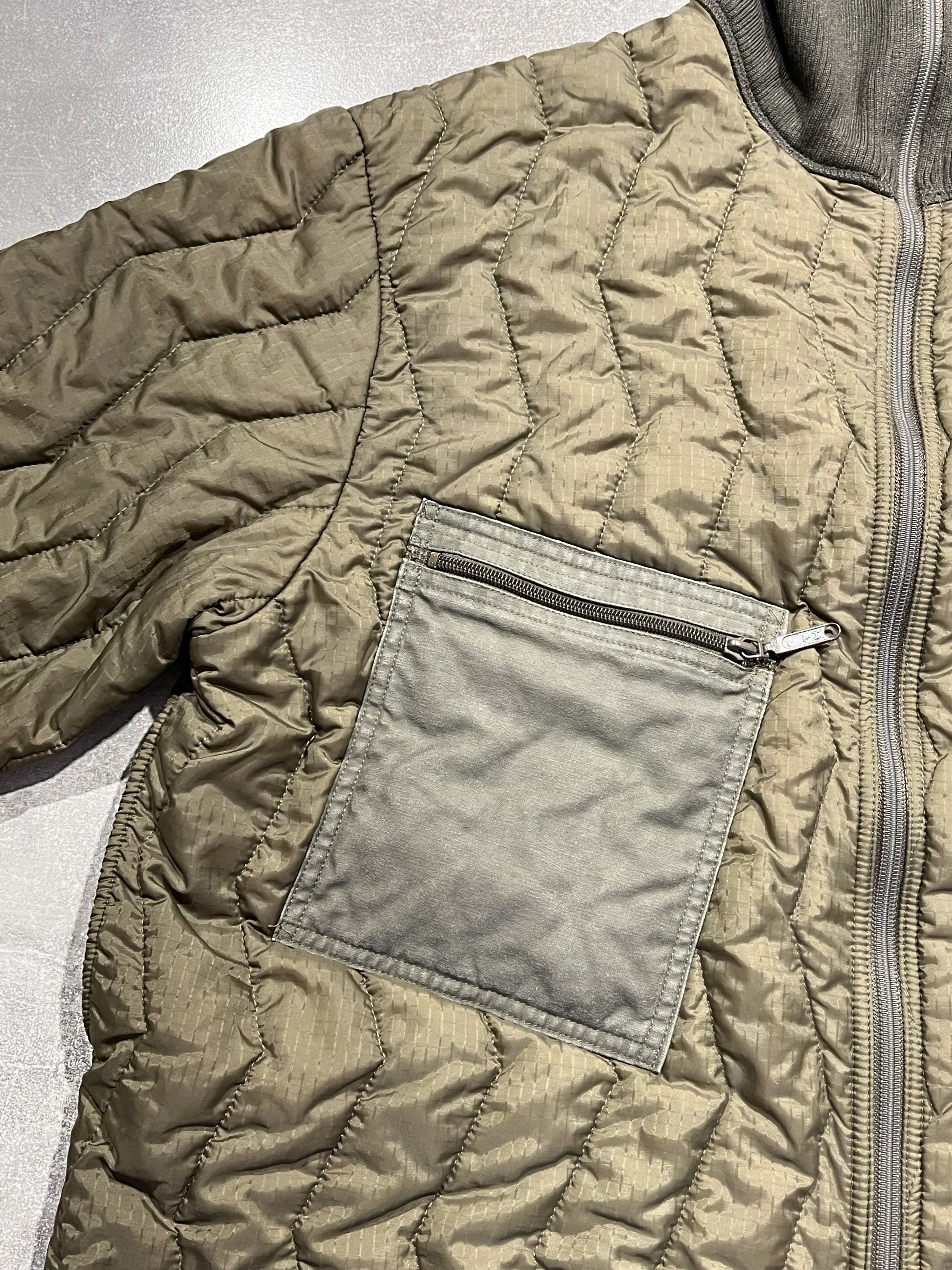 Other Vintage Very Old Army USA Quilted Jacket Y2k Style Size US XL / EU 56 / 4 - 8 Thumbnail