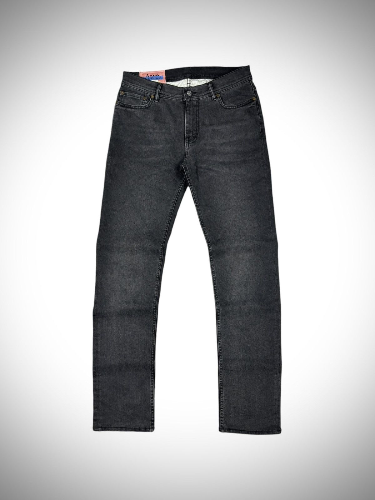 Acne Studios “Acne Studios” Bla Konst Climbed Black Jeans Size US 30 / EU 46 - 1 Thumbnail