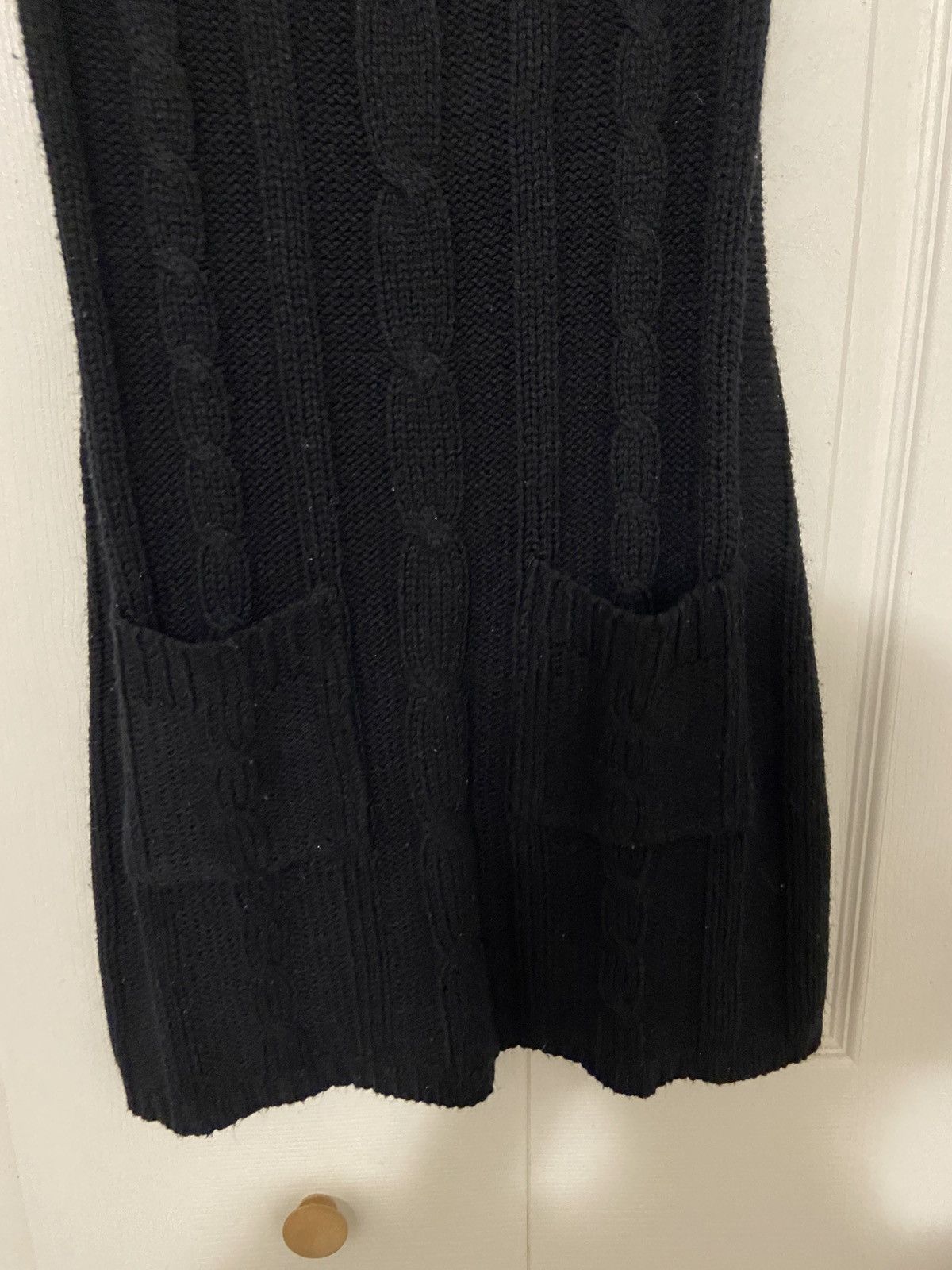 Other 2000s Black Sweater Dress with Pockets Size S / US 4 / IT 40 - 4 Thumbnail