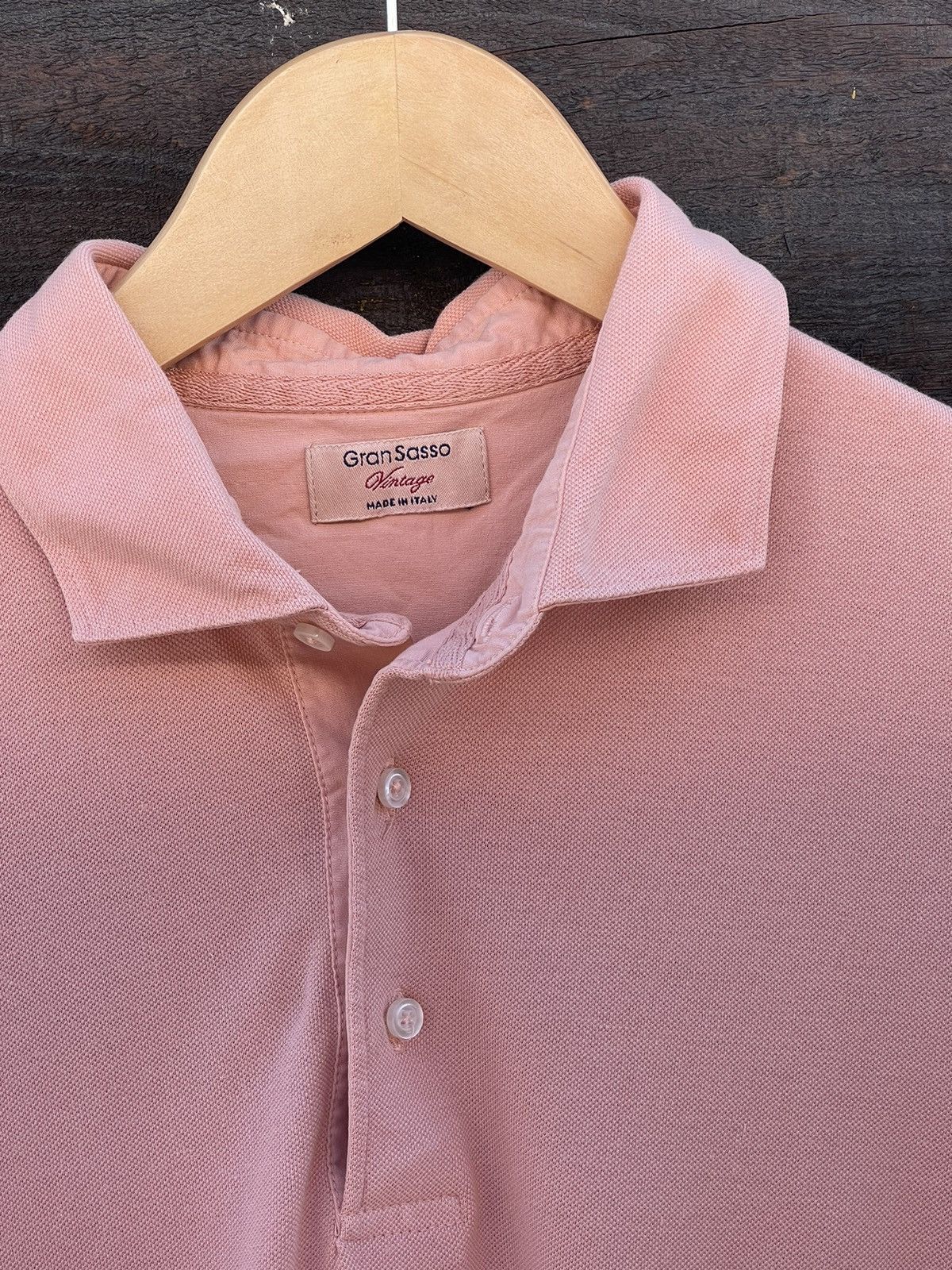 Gran Sasso Gran Sasso peach polo shirt Size US M / EU 48-50 / 2 - 4 Thumbnail
