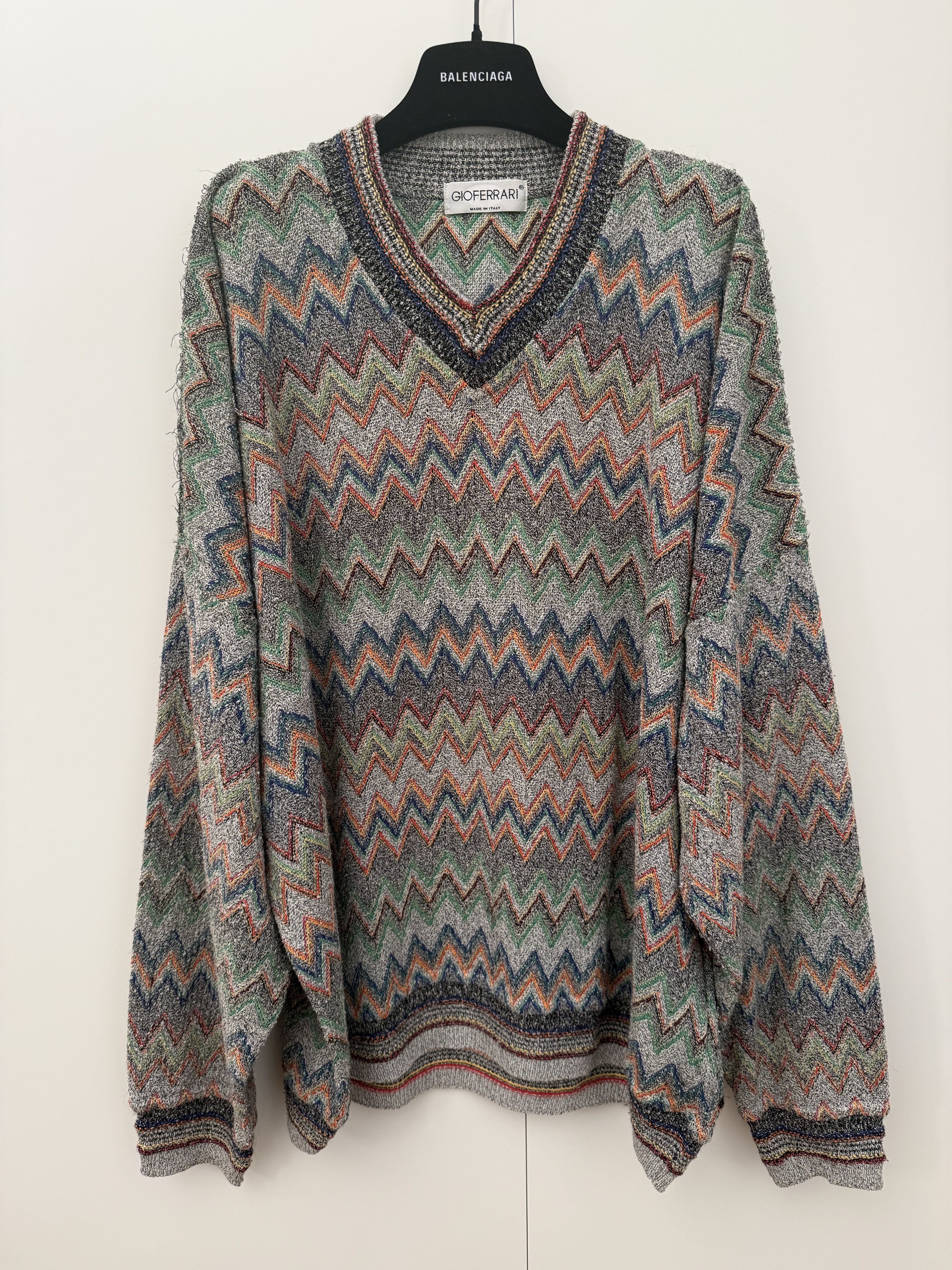 Other Zig Zag Knit Sweater (Missoni Inspired) Size US L / EU 52-54 / 3 - 1 Thumbnail
