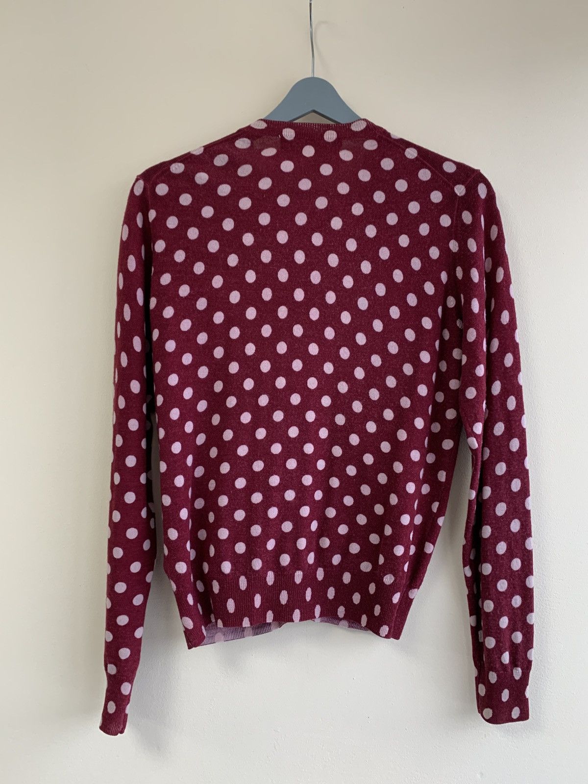 Comme des Garcons Comme des Garcons X H&M Wool Knit Polka Dots Cardigan Size M / US 6-8 / IT 42-44 - 7 Thumbnail