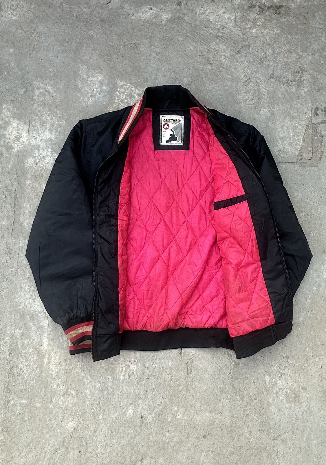Airwalk VintageY2k Airwalk Bomber Jacket Skatewear Size US XL / EU 56 / 4 - 6 Thumbnail