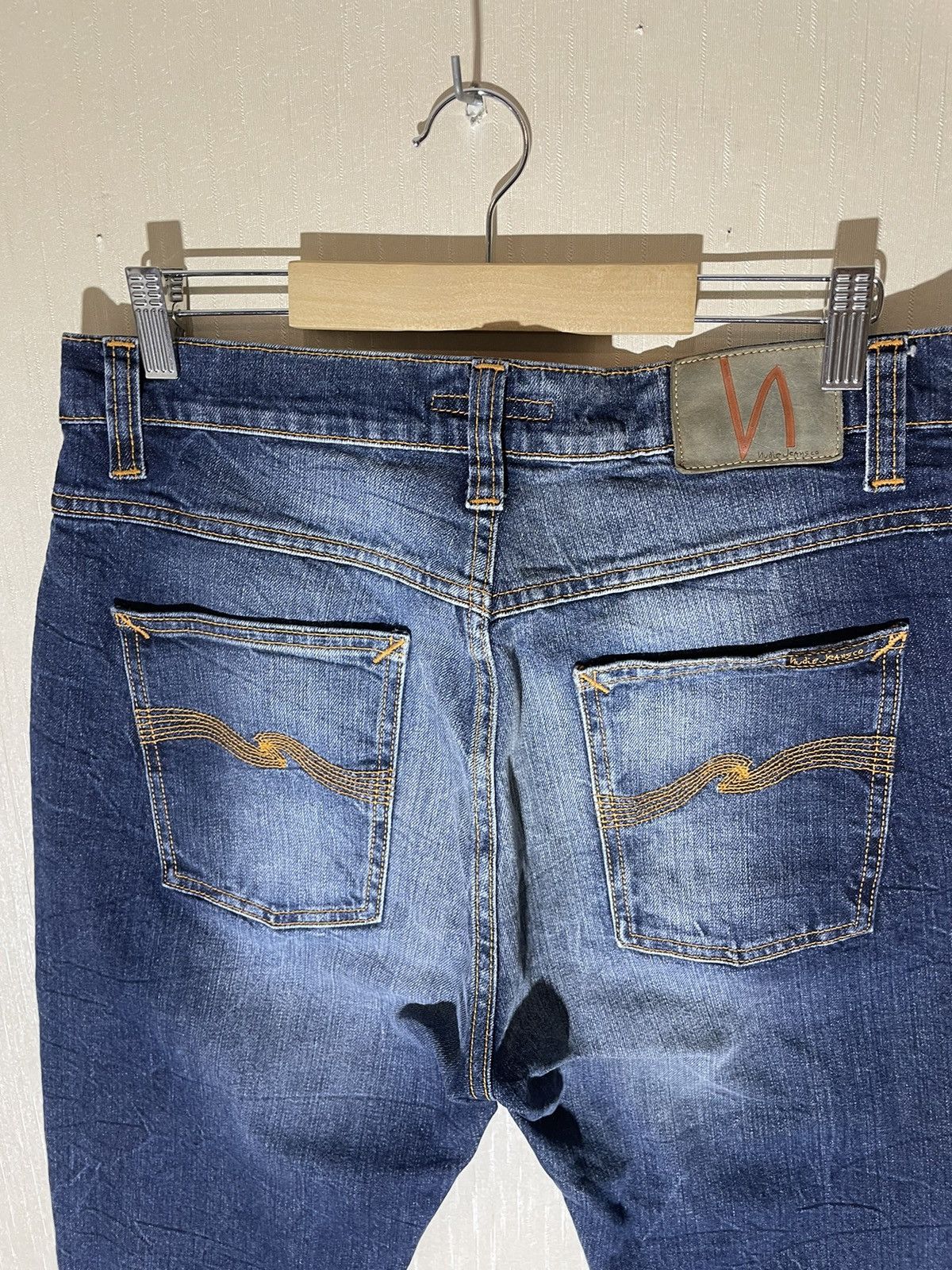 Japanese Brand × Nudie Jeans Nudie Jeans vintage streetwear denim Size US 31 - 4 Thumbnail