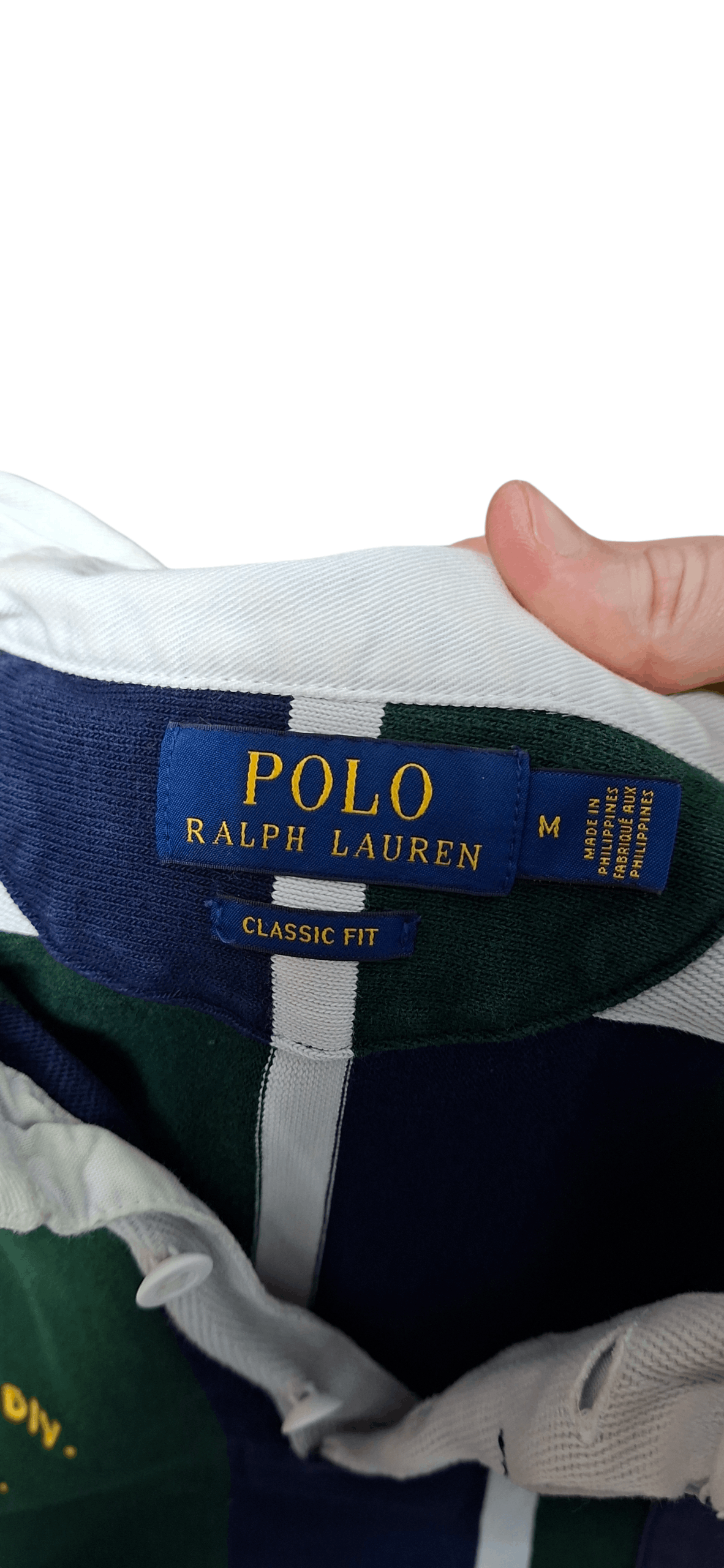 Polo Ralph Lauren POLO RALPH LAUREN VINTAGE LUXURY STRIPED RUGBY SHIRT Size US M / EU 48-50 / 2 - 4 Thumbnail