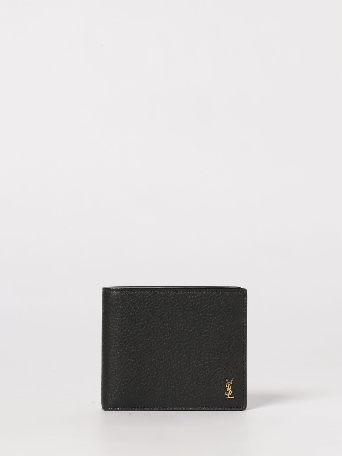 Saint Laurent Paris Saint Laurent Wallet Men Black Size ONE SIZE - 1 Thumbnail