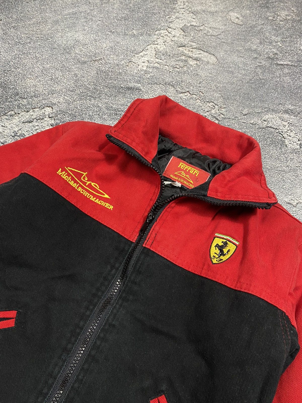 Ferrari × Formula 1 × Vintage Vintage KIDS Ferrari Michael Schumacher jacket Size US XXS / EU 40 - 3 Thumbnail