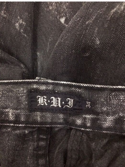 Seditionaries Japanese Brand K.U.I Acid Wash Multipocket Cargo Pant Size US 34 / EU 50 - 8 Thumbnail