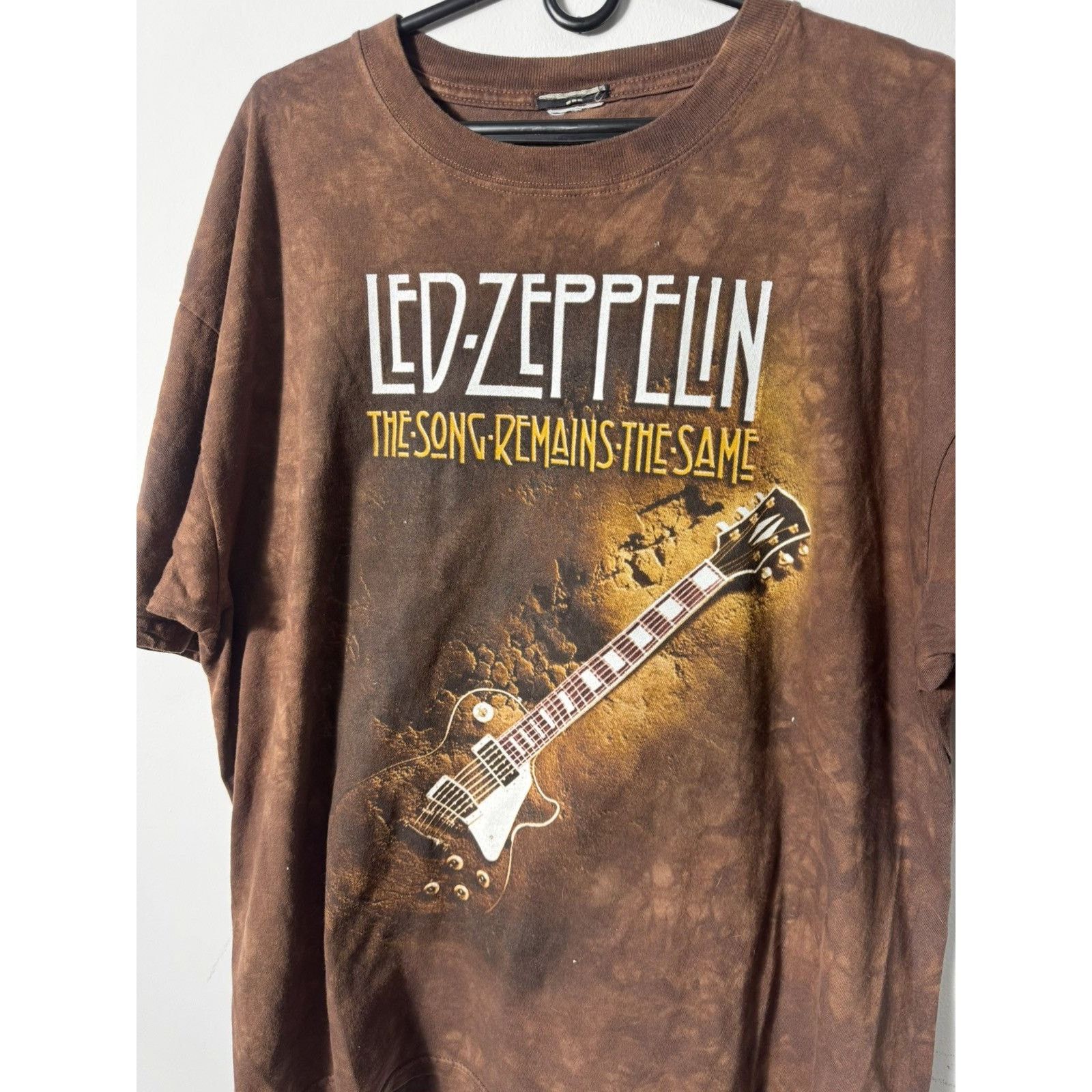Band Tees × Vintage 90s Vintage Led Zeppelin The Song Remains The Same t-shirt Size US XL / EU 56 / 4 - 2 Thumbnail