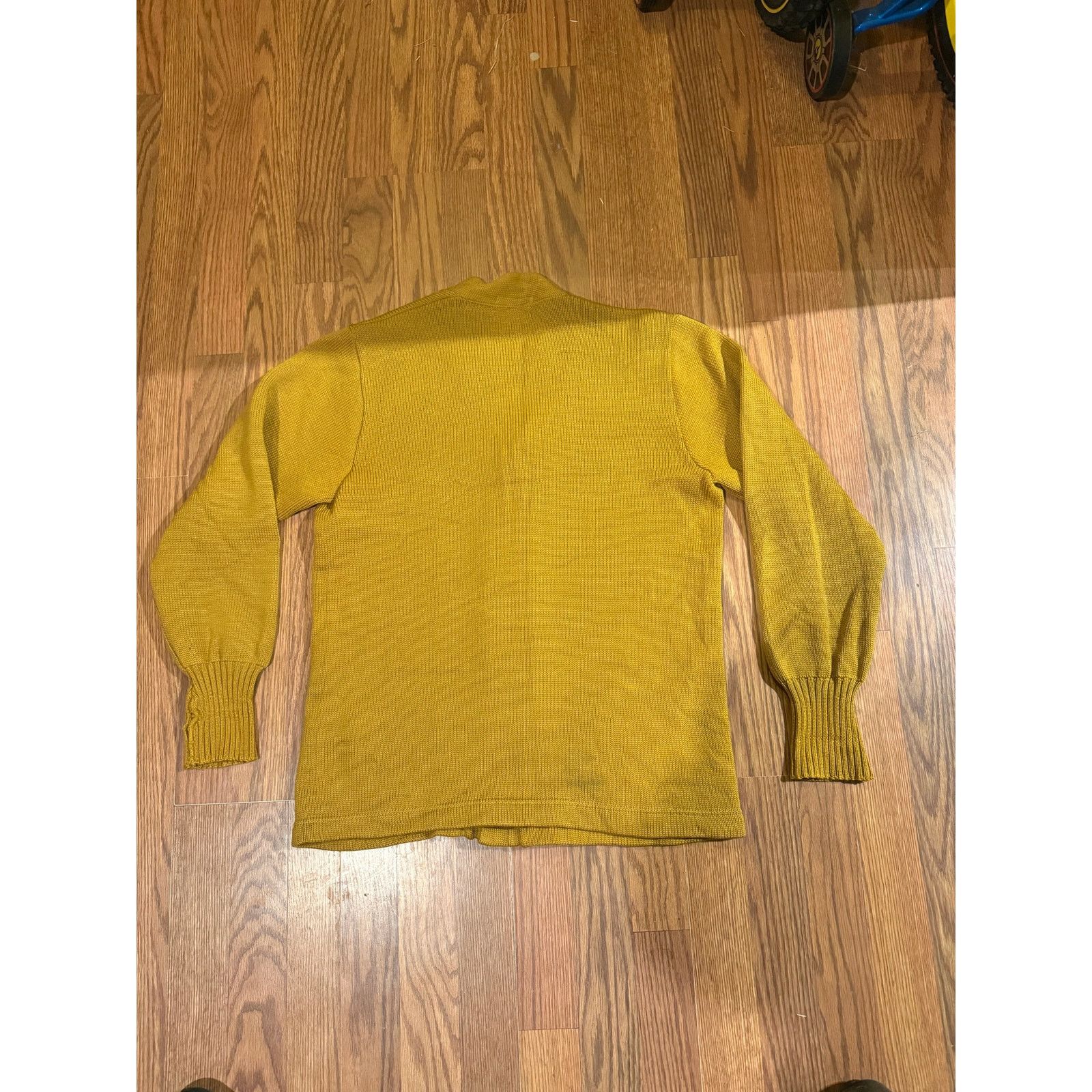 Other Vintage MAJOR 100% Wool Cardigan – Mustard Yellow Size US S / EU 44-46 / 1 - 7 Thumbnail