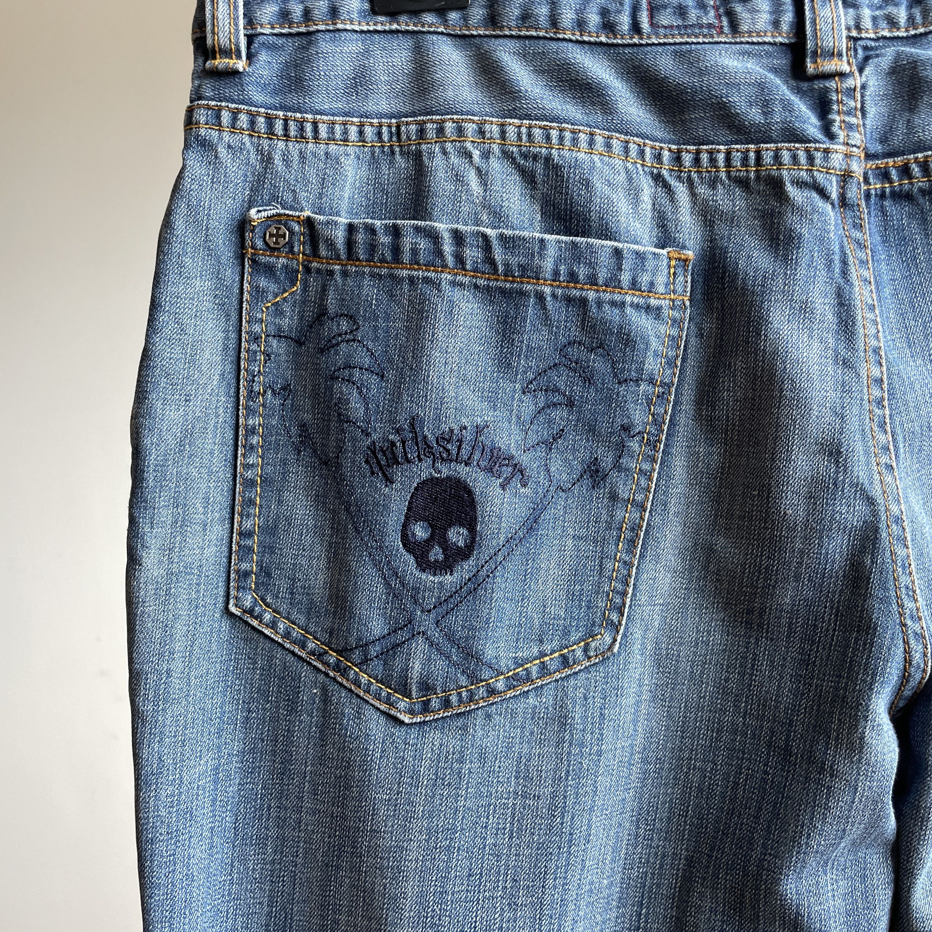Quiksilver × Vintage Quiksilver Vintage Y2K Wide Leg Baggy Denim Size 40 Size US 40 / EU 56 - 5 Thumbnail