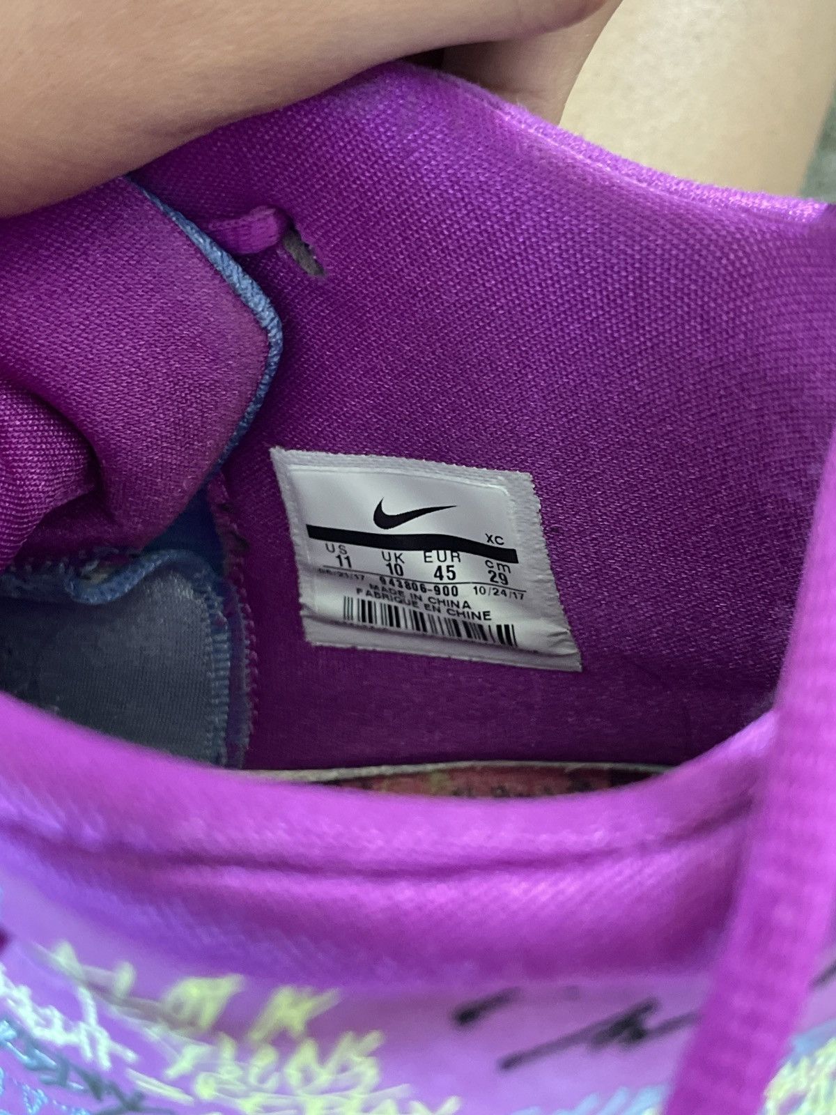 Nike Kyrie 4 Confetti Size US 11 / EU 44 - 6 Thumbnail