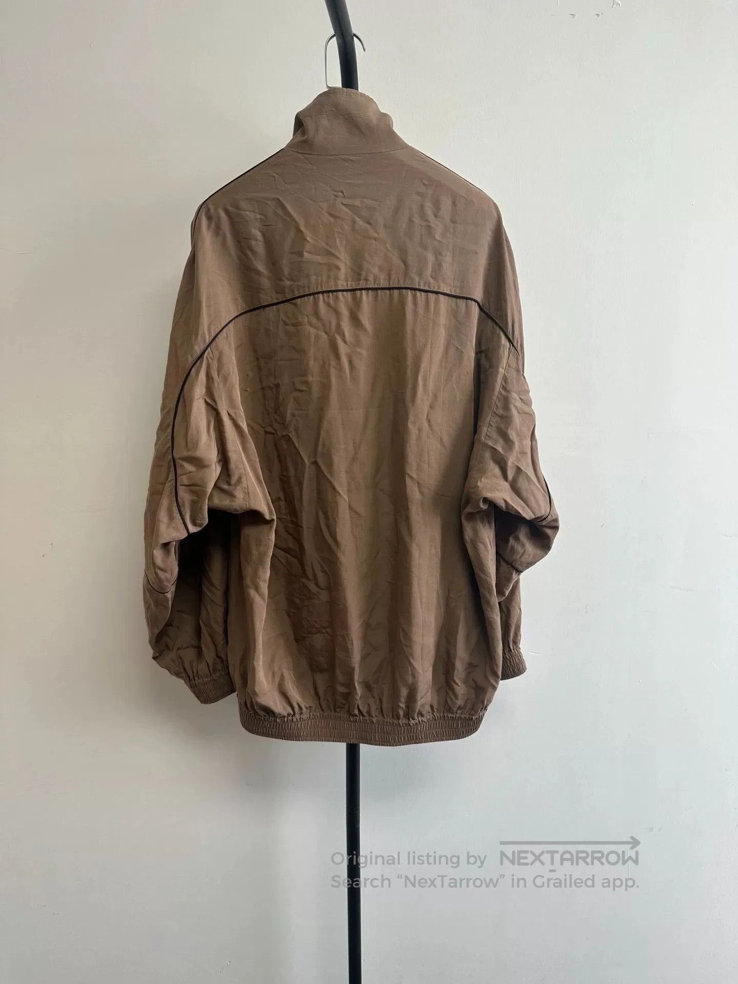 Balenciaga Balenciaga Solid Embroidered Logo Stand Collar. Size XXS / US 00 / IT 34 - 2 Thumbnail