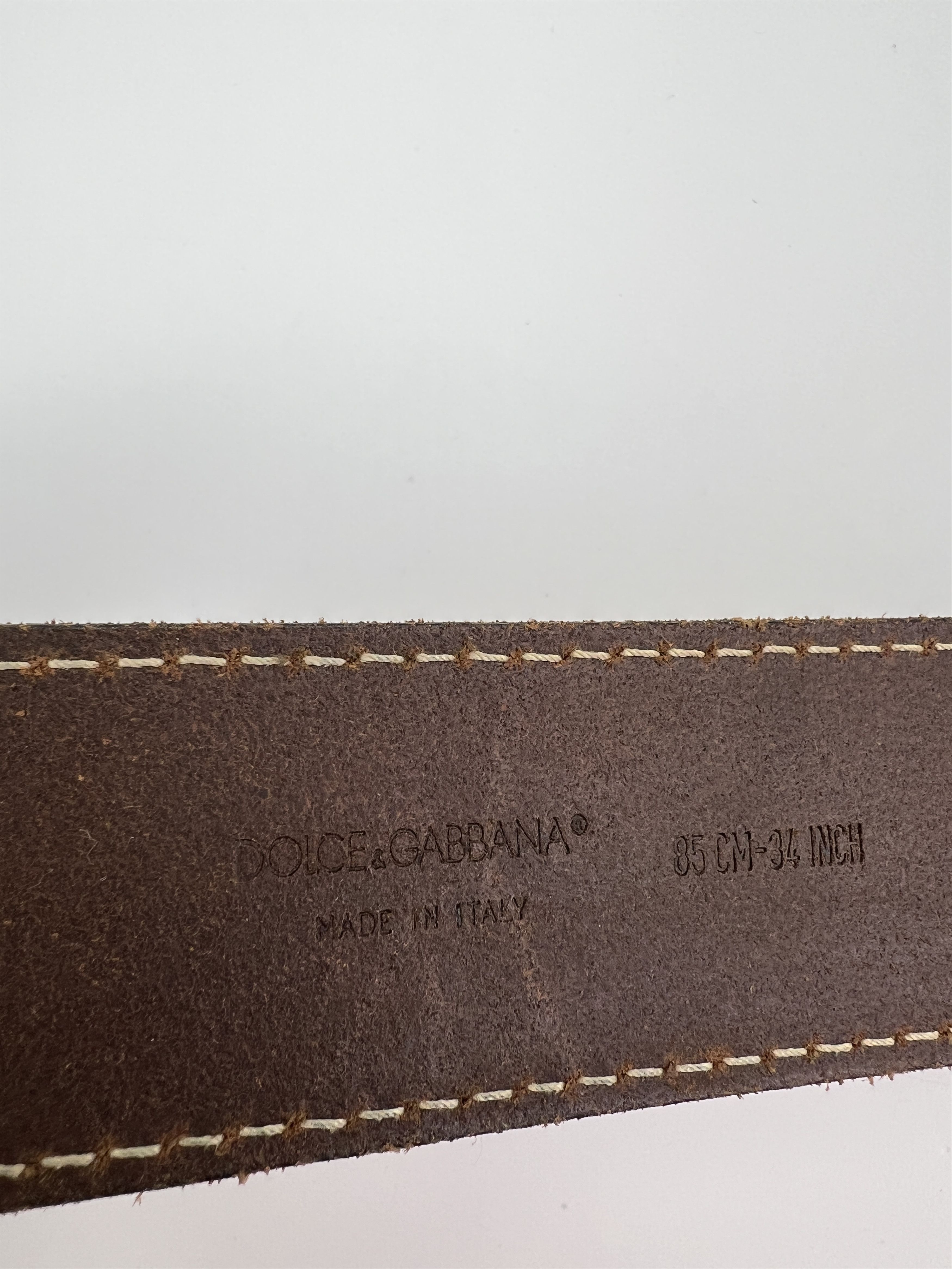 Dolce & Gabbana Vintage Dolce Gabbana Runaway Big DG Logo Buckle Size ONE SIZE - 8 Thumbnail