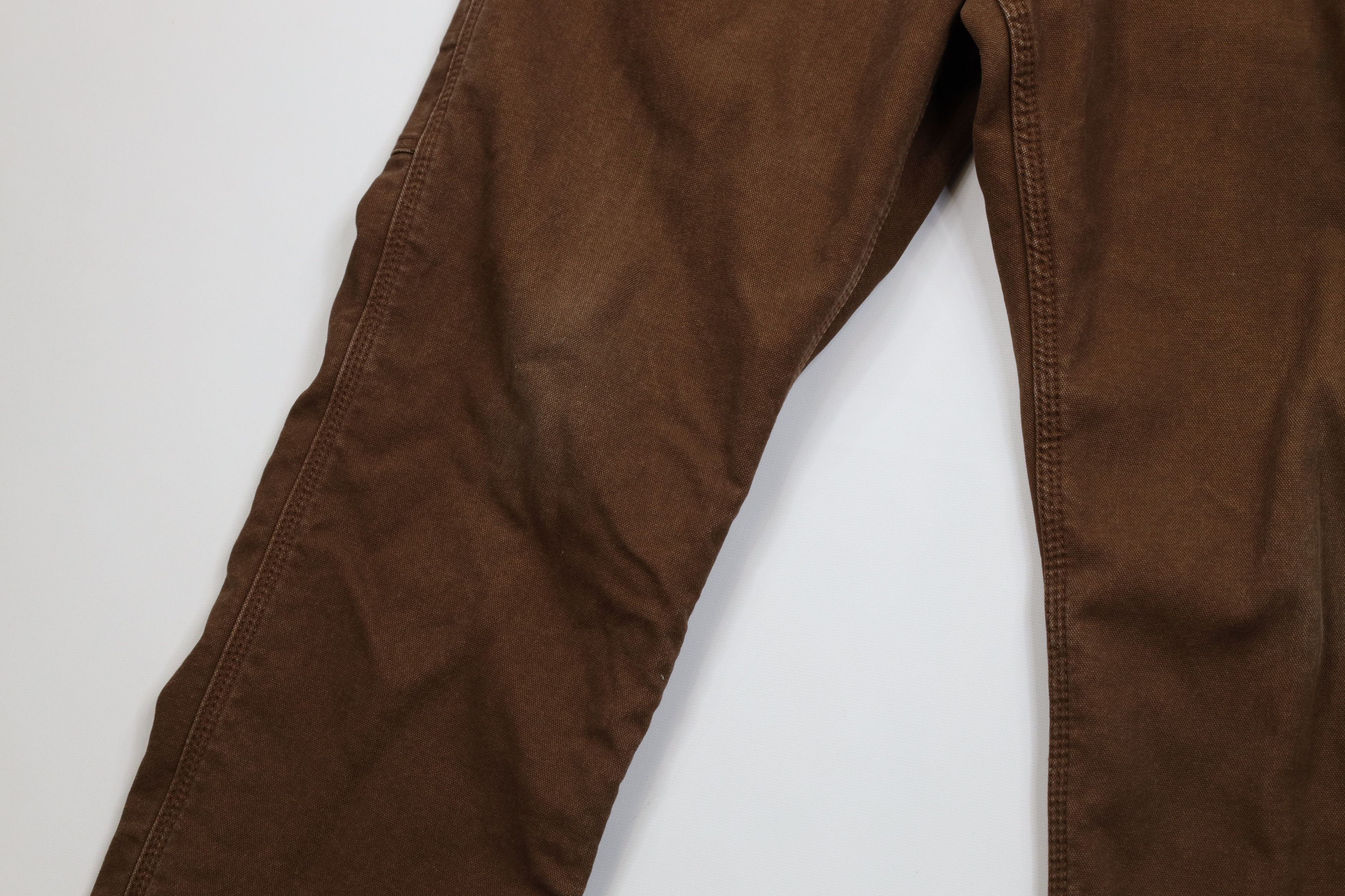 Vintage Vintage Streetwear Fleece Lined Canvas Straight Leg Pants Size US 36 / EU 52 - 6 Thumbnail