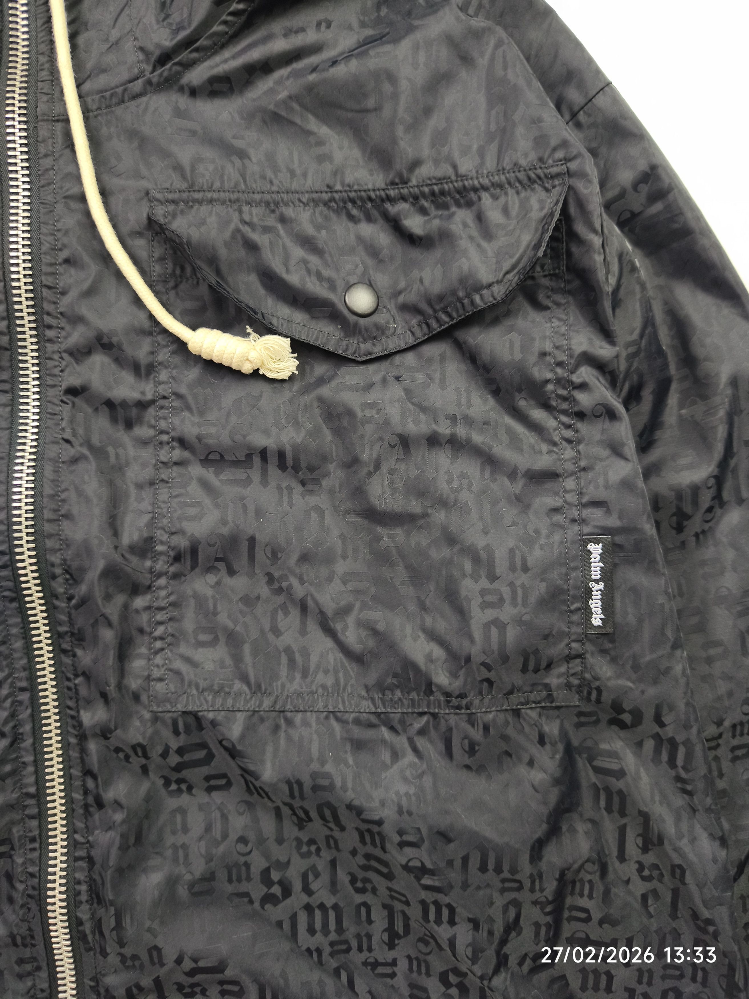 Palm Angels Palm angels monogram mountain park windbreaker jacket Size US S / EU 44-46 / 1 - 7 Thumbnail