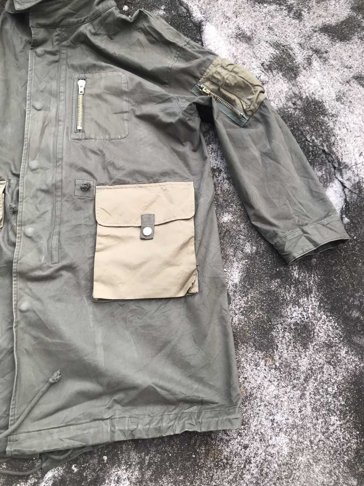 Japanese Brand Purple and Yellow Parka Military Size US M / EU 48-50 / 2 - 4 Thumbnail