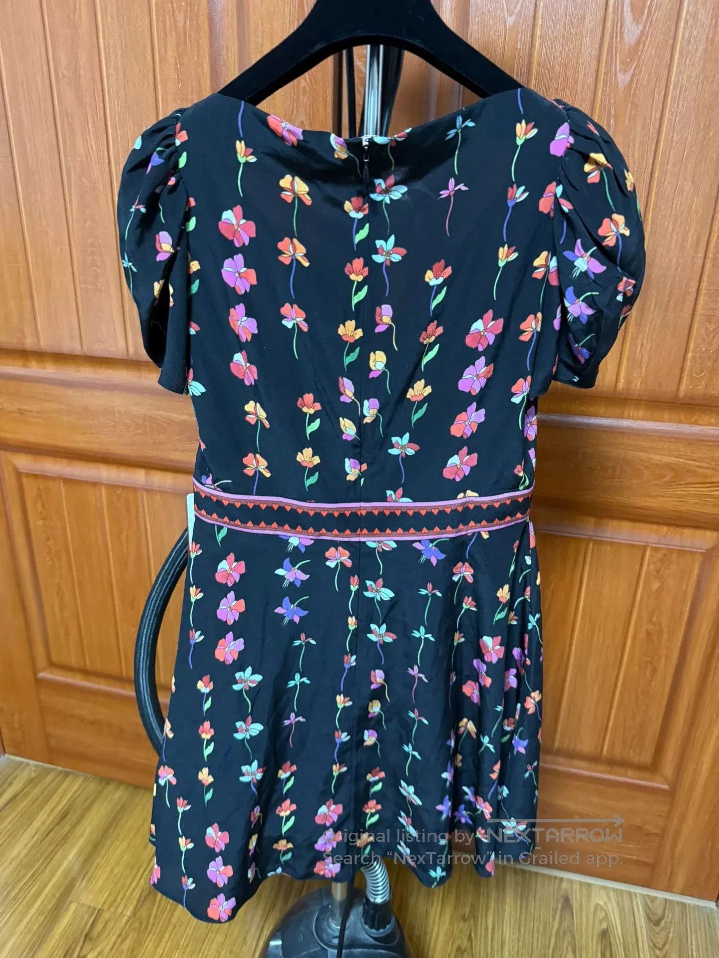 Valentino Valentino Silk Floral Print Dress. Size US L / EU 52-54 / 3 - 4 Thumbnail
