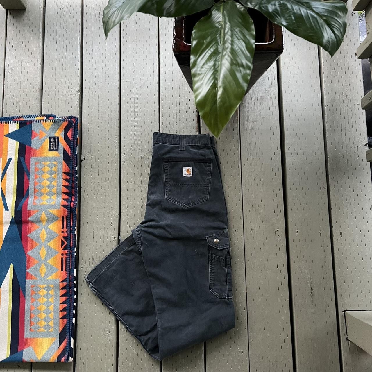 Carhartt × Vintage Carhartt double knee pants cargo workwear Size US 34 / EU 50 - 3 Thumbnail