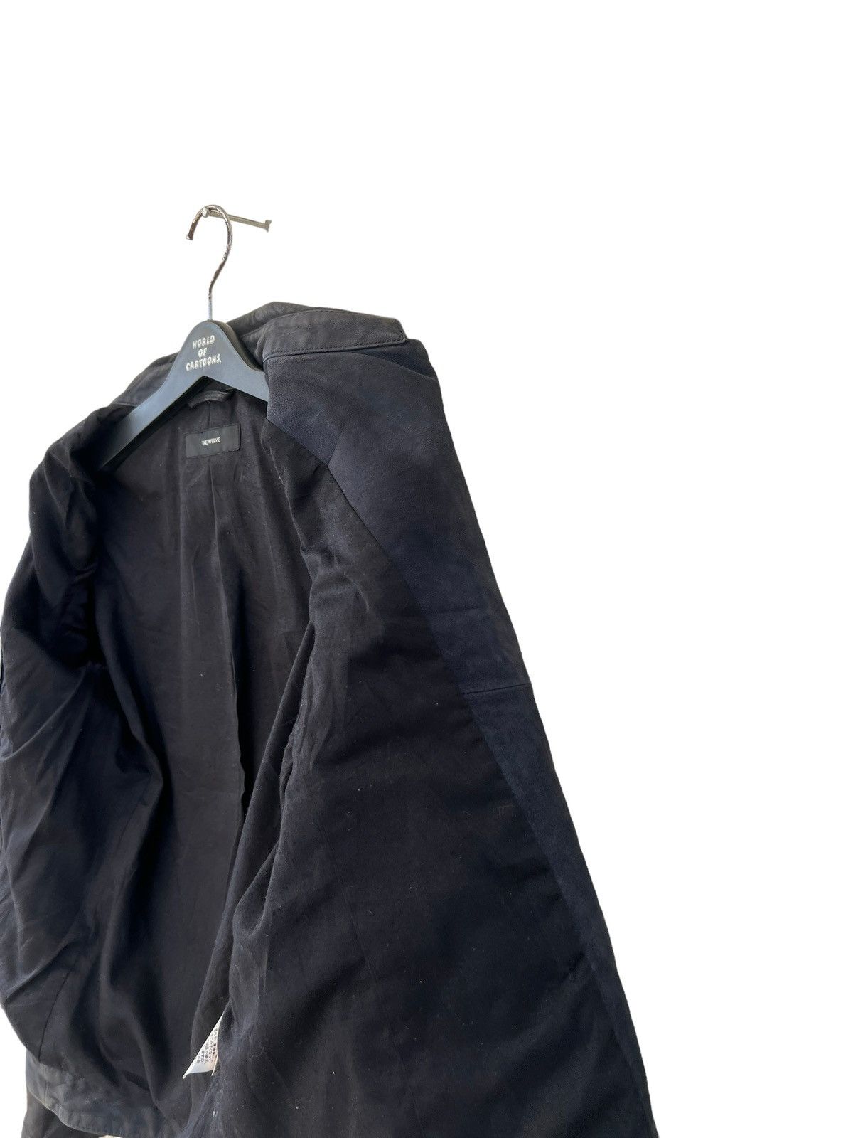 ato THE, TWELVE ( ato ) Patina Goatskin Leather Jacket Cropped Size US S / EU 44-46 / 1 - 20 Thumbnail