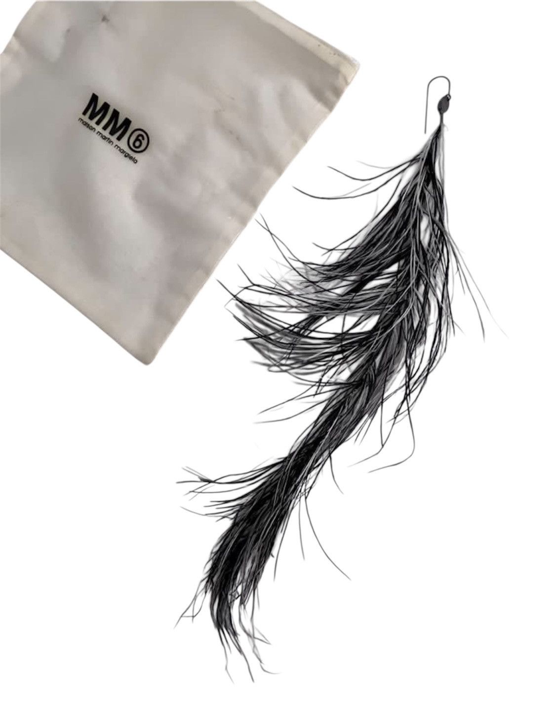 Maison Margiela Maison martin margiela 6 feather earings Size ONE SIZE - 1 Thumbnail
