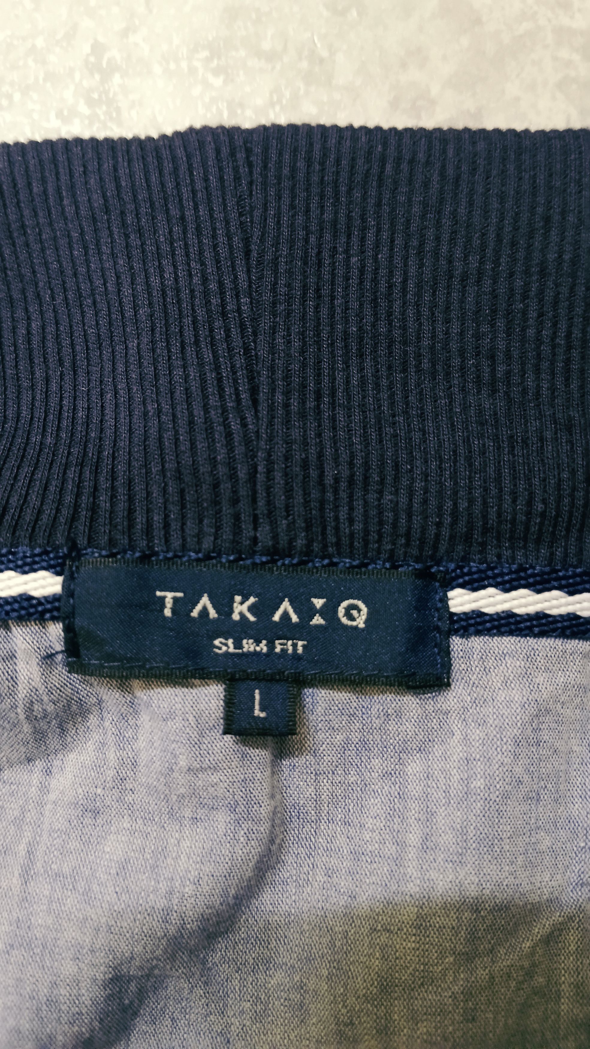 Japanese Brand Taka Q Slim Fit Button Up Cardigan Size US L / EU 52-54 / 3 - 6 Thumbnail