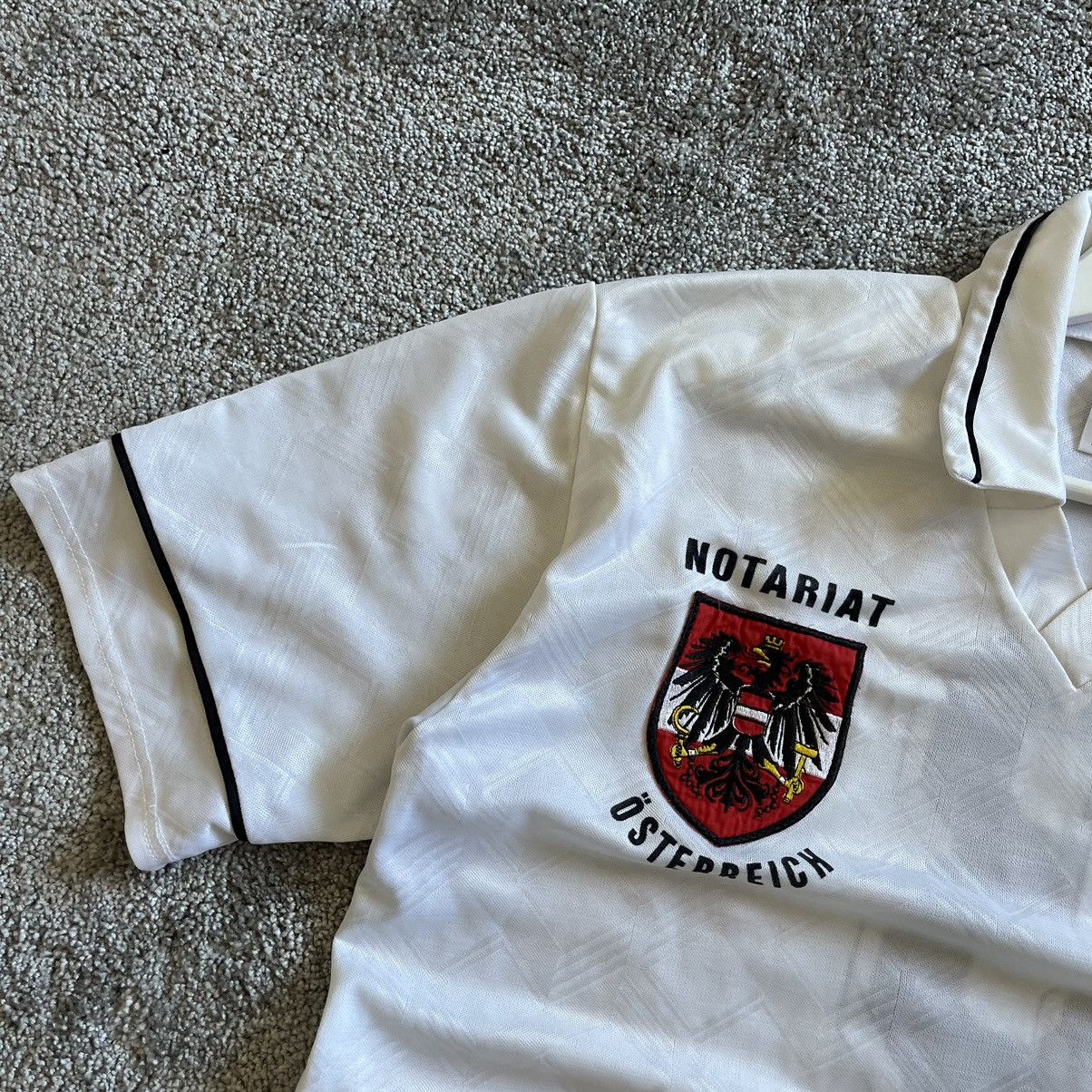 Vintage Vintage 1992 Austria 🇦🇹 Soccer Jersey Size US XL / EU 56 / 4 - 2 Thumbnail