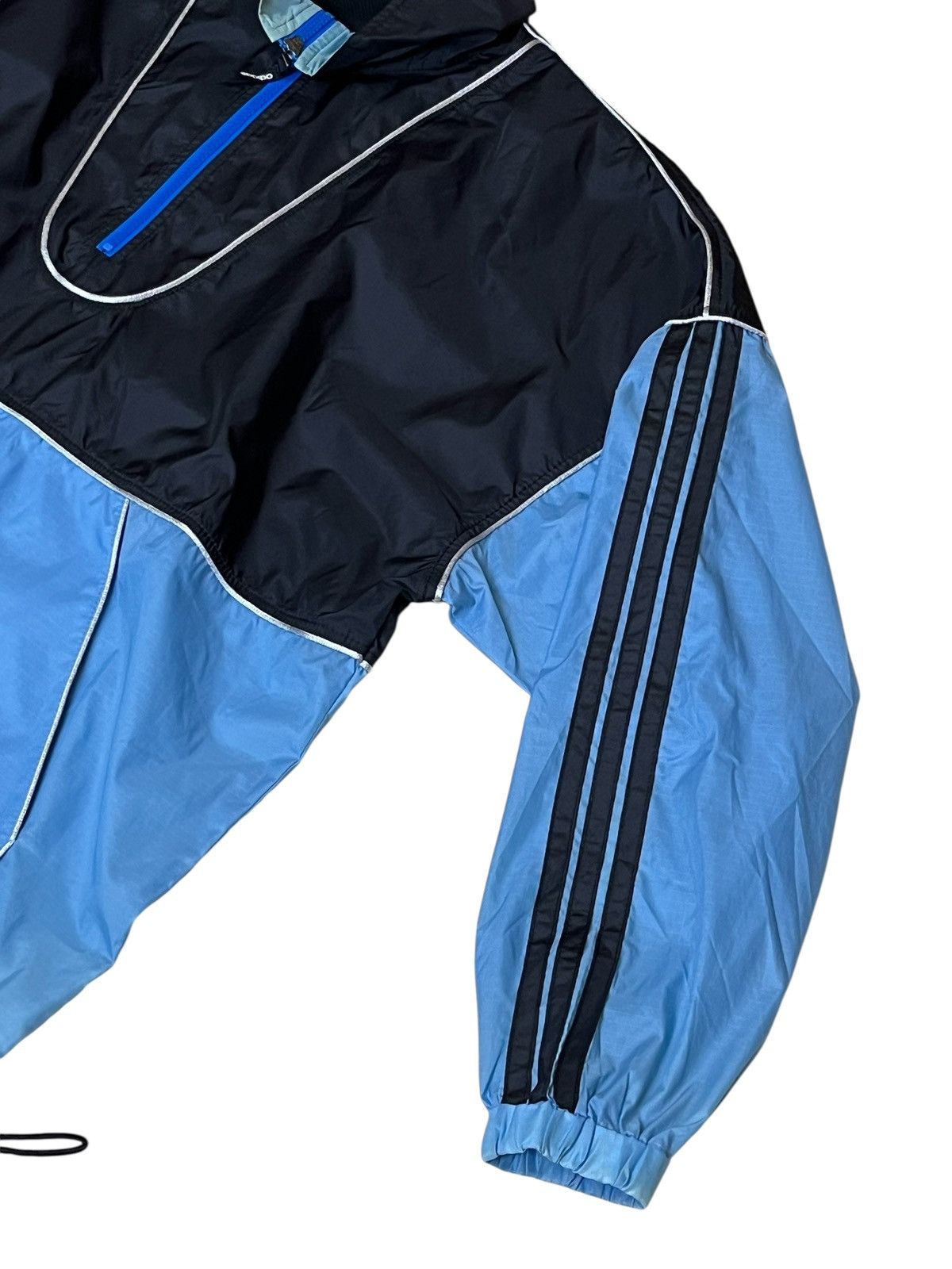 Adidas Grail🔥Vintage 90s ADIDAS DESCENTE 1/2 zipper windbreaker Size US L / EU 52-54 / 3 - 4 Thumbnail