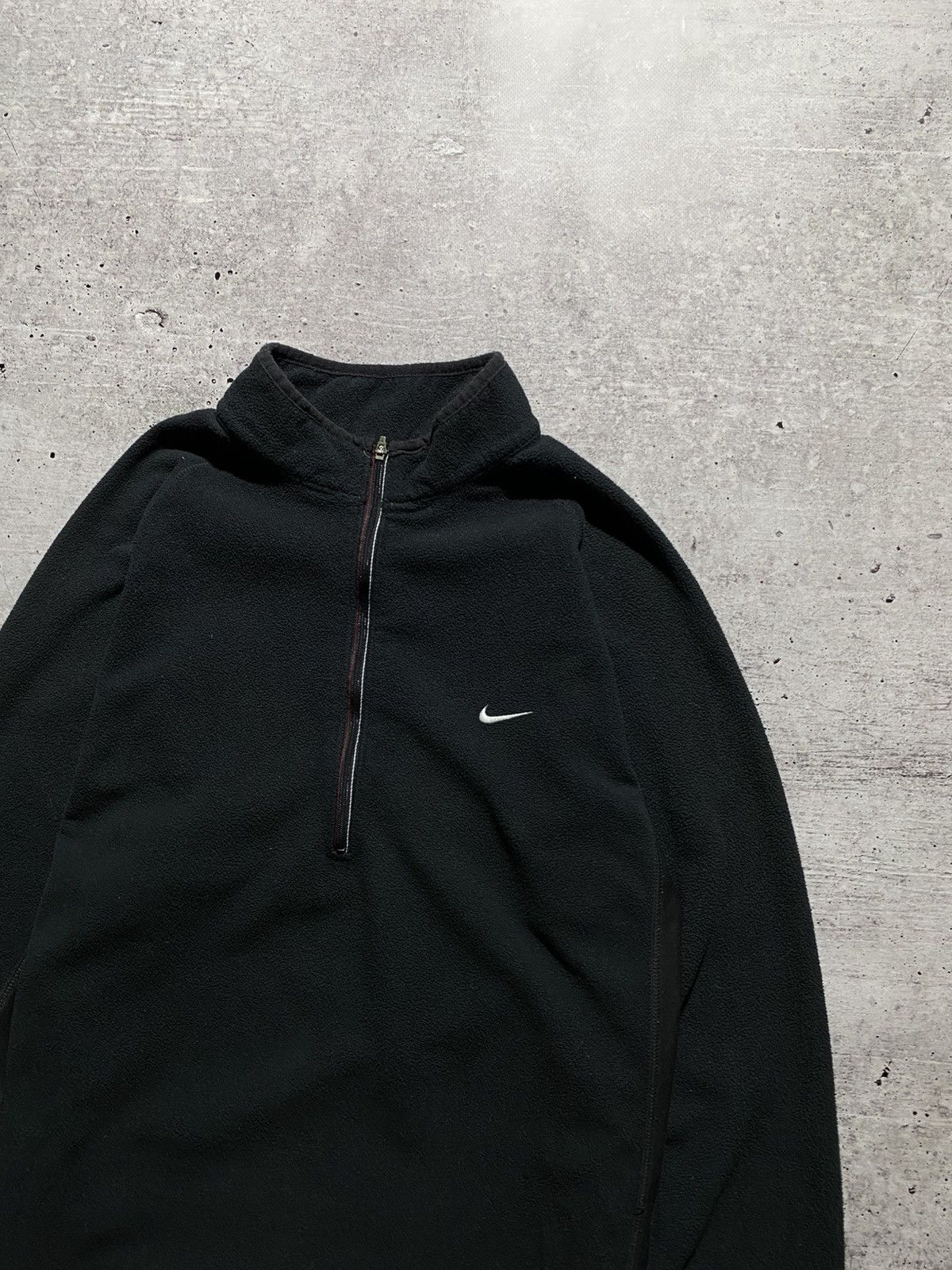 Nike × Vintage Nike vintage black fleece Size US L / EU 52-54 / 3 - 6 Thumbnail
