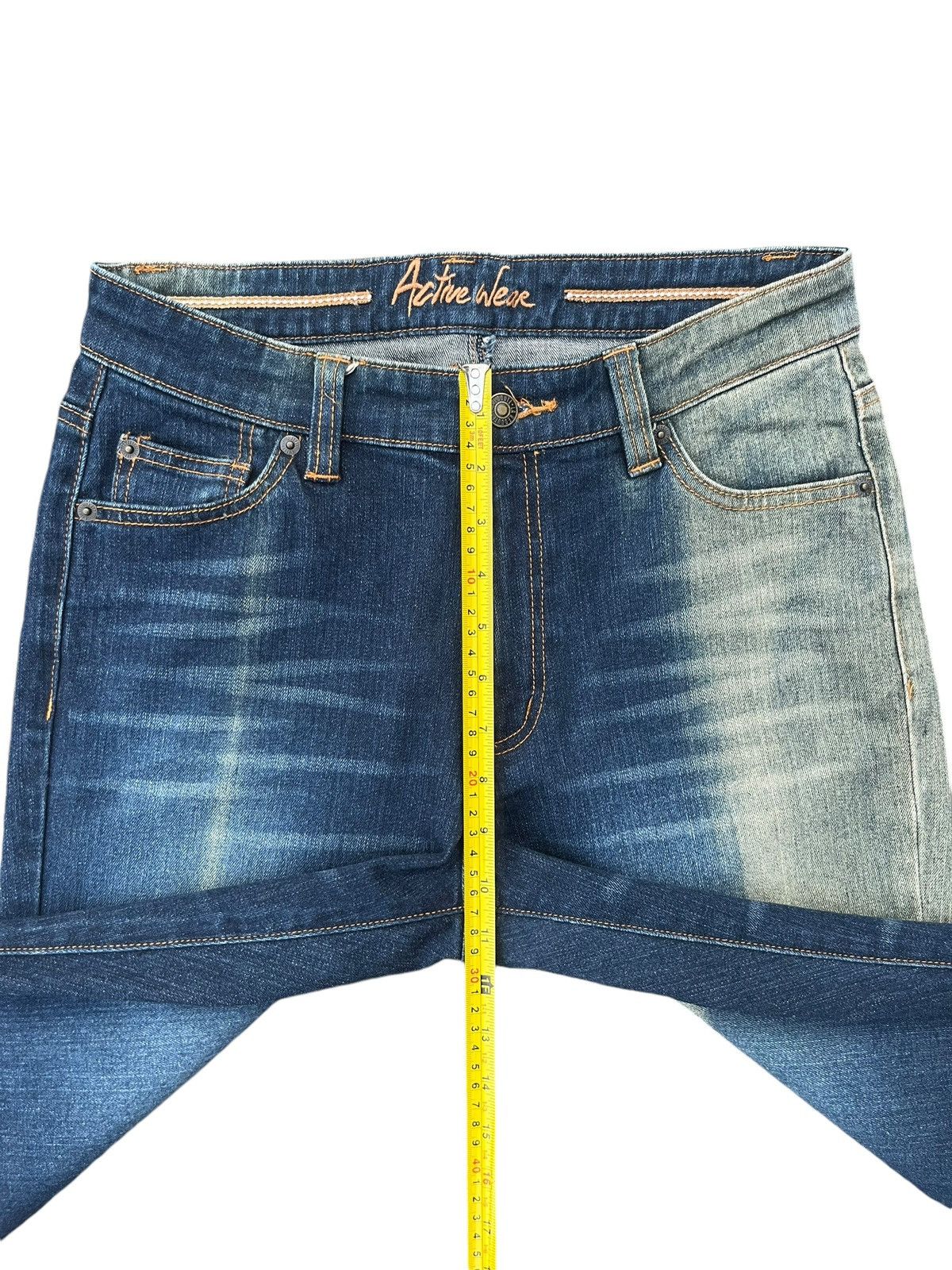 Japanese Brand Vintage Japanese Brand Sun Faded Blue Washed Flare Jeans Size US 28 / EU 44 - 13 Thumbnail