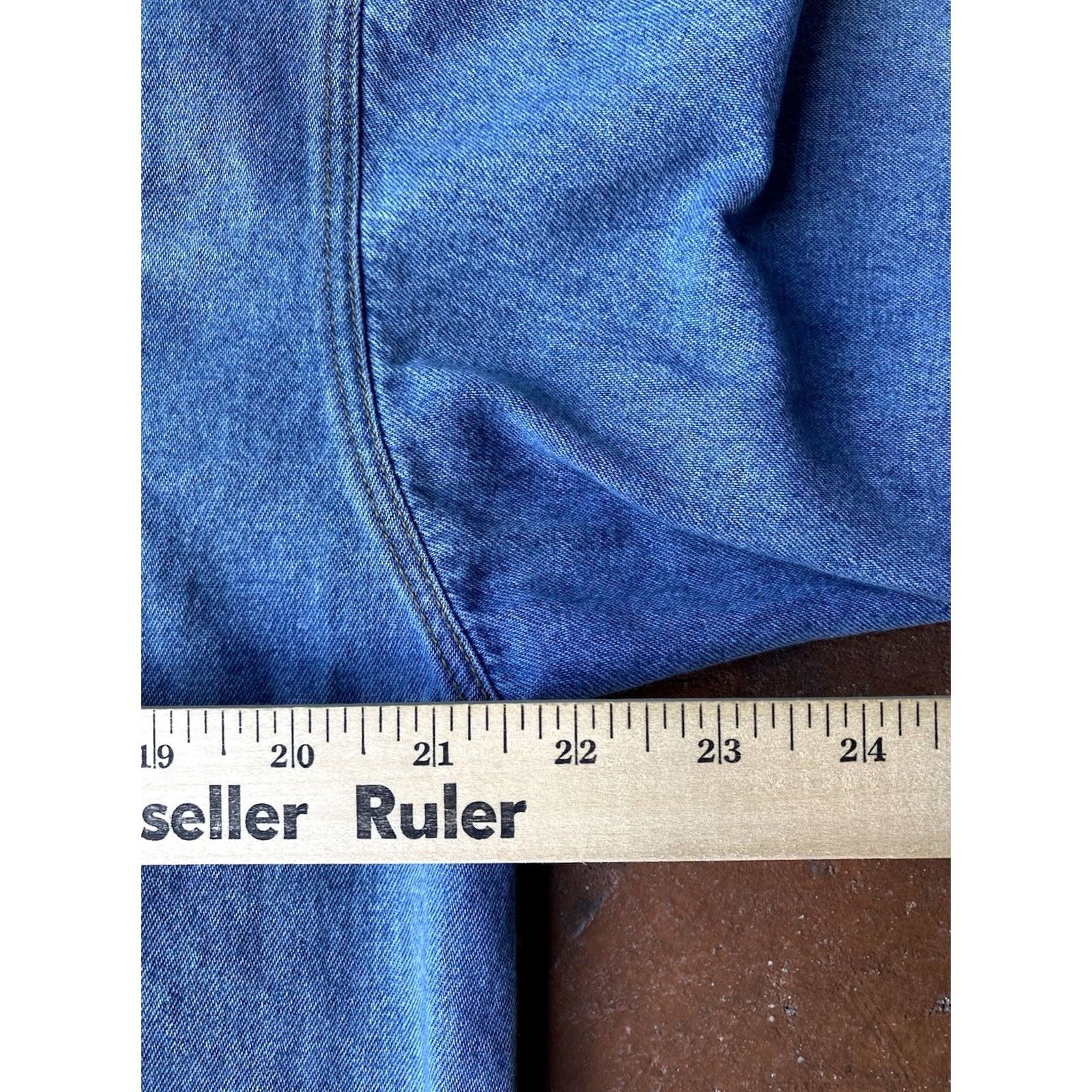 Tommy Hilfiger VINTAGE Tommy Hilfiger Outdoor Expedition Full Zip Jean Jacket Mens XL Blue Denim 90s Logo Bomber Jacket All Seasons Program Size US 36 / EU 52 - 7 Thumbnail