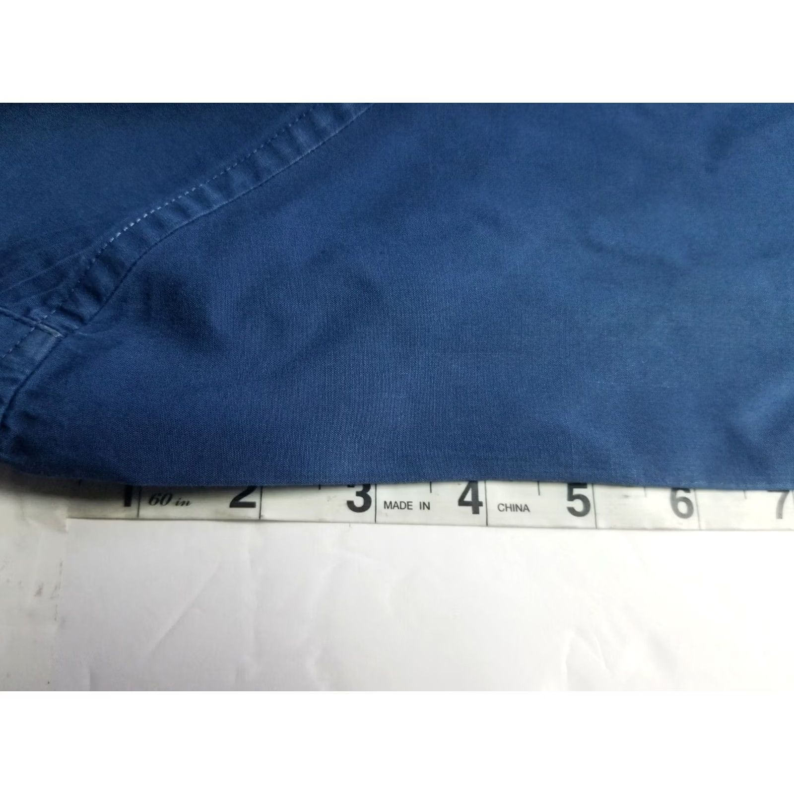 H&M H&M Easy Iron Mens Button-Down Blue Shirt Size M Regular Collared Cotton Blend Long Sleeve Button-Up Classic Size US M / EU 48-50 / 2 - 7 Thumbnail
