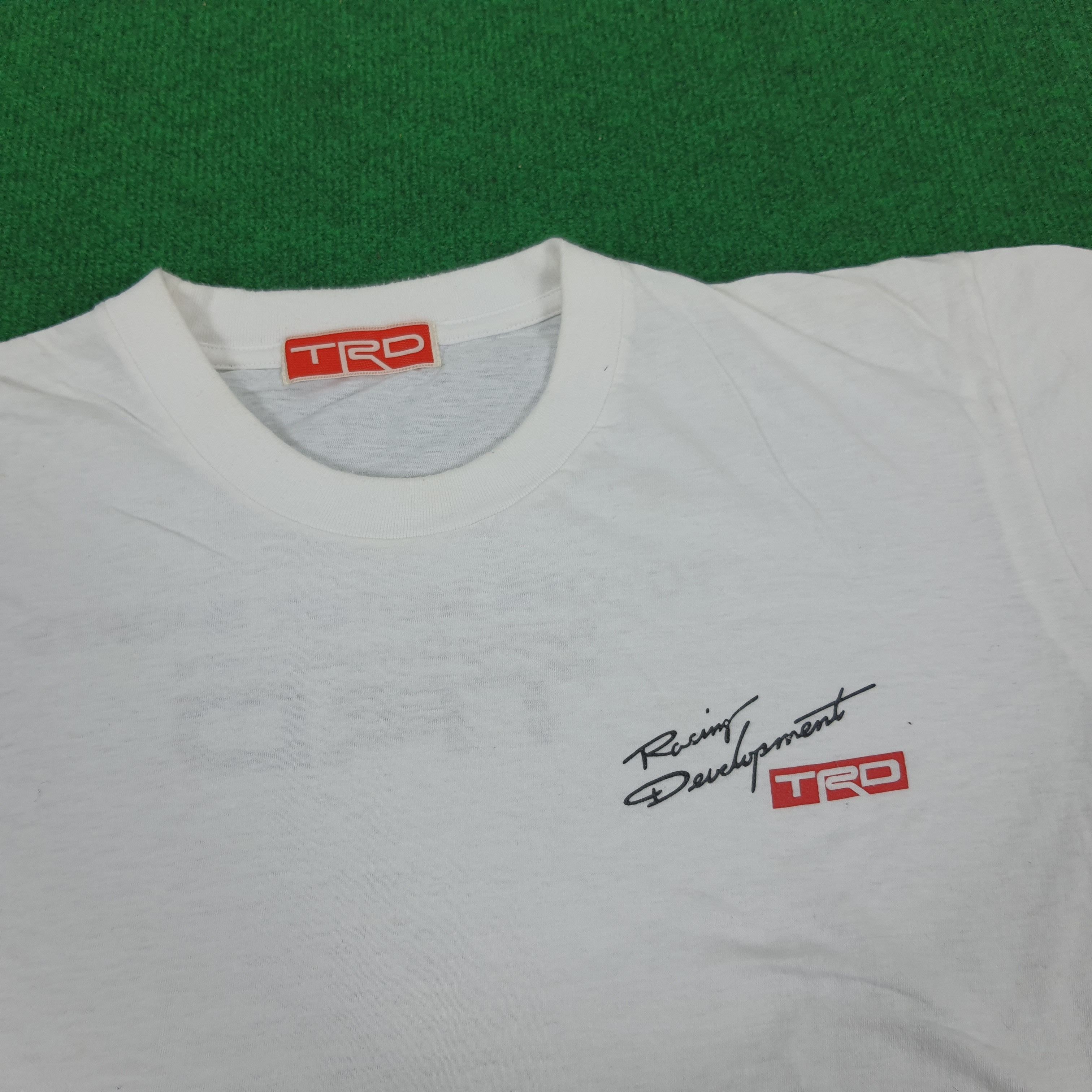 Japanese Brand Vintage TRD Toyota Motorsports Racing Team T-shirt Size US M / EU 48-50 / 2 - 4 Thumbnail