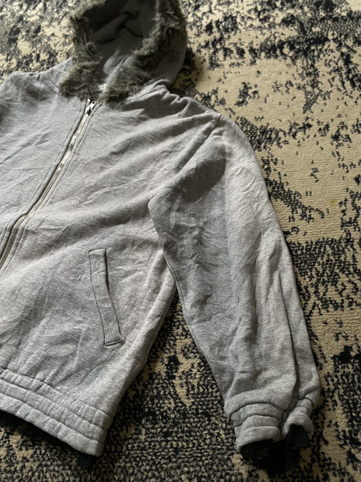 If Six Was Nine × Japanese Brand × Le Grande Bleu (L.G.B.) Japanes Lindstrom Fur Hoodie Lgb Style Size L / US 10 / IT 46 - 2 Thumbnail