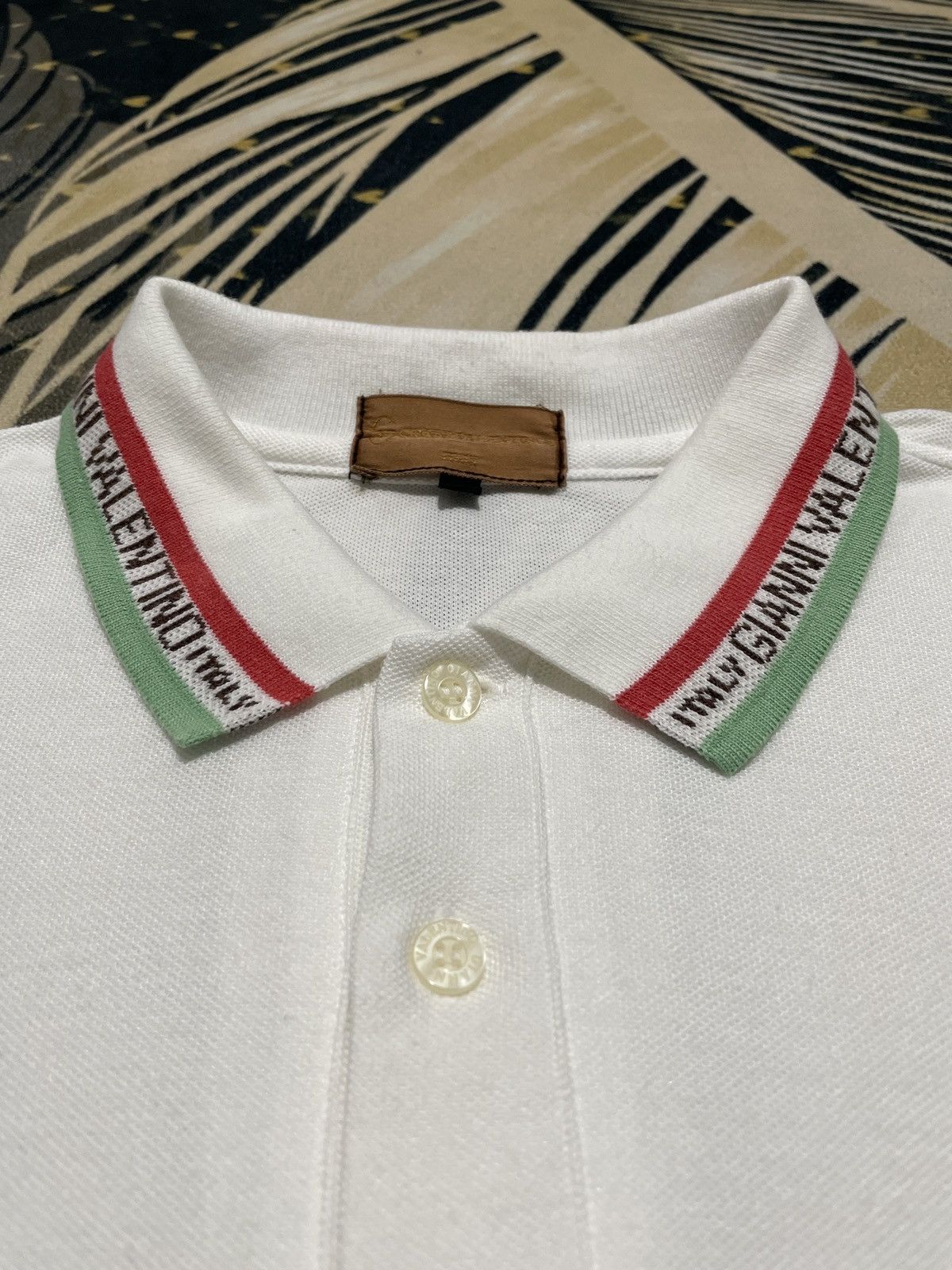 Gianni Valentino Vintage Polo Shirt Gianni Valentino Size US M / EU 48-50 / 2 - 3 Thumbnail