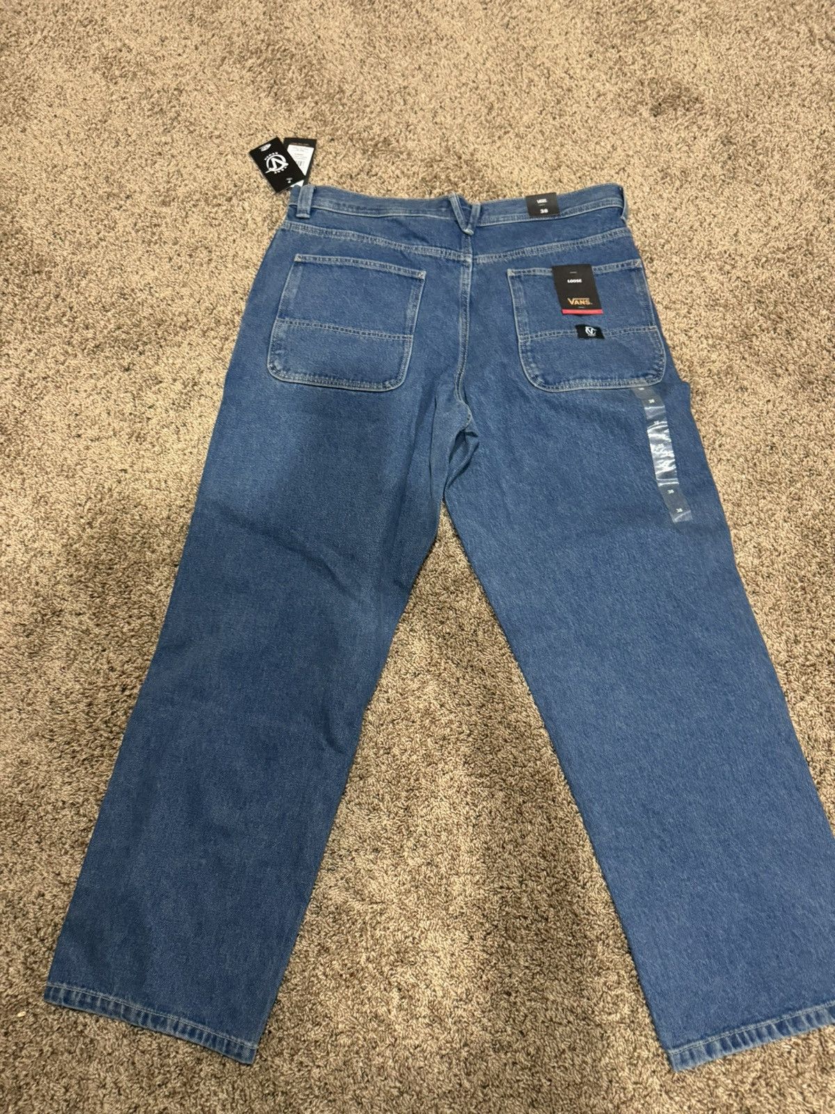 Vans Double Knee Vans Baggy Jeans Size US 38 / EU 54 - 3 Thumbnail