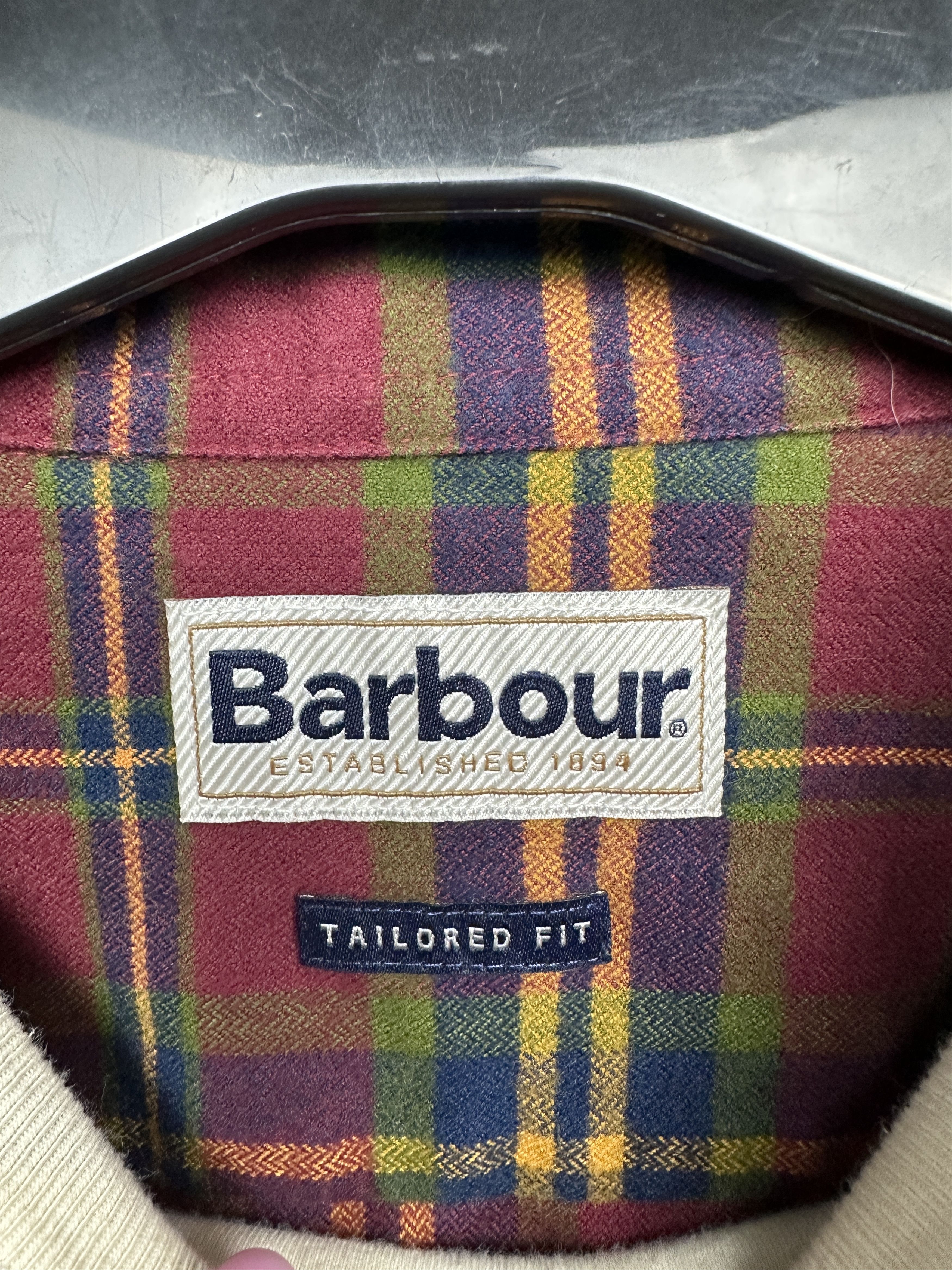 Barbour Barbour Vintage Mens Retail Flannel Plaid Shirt Size US XXL / EU 58 / 5 - 4 Thumbnail