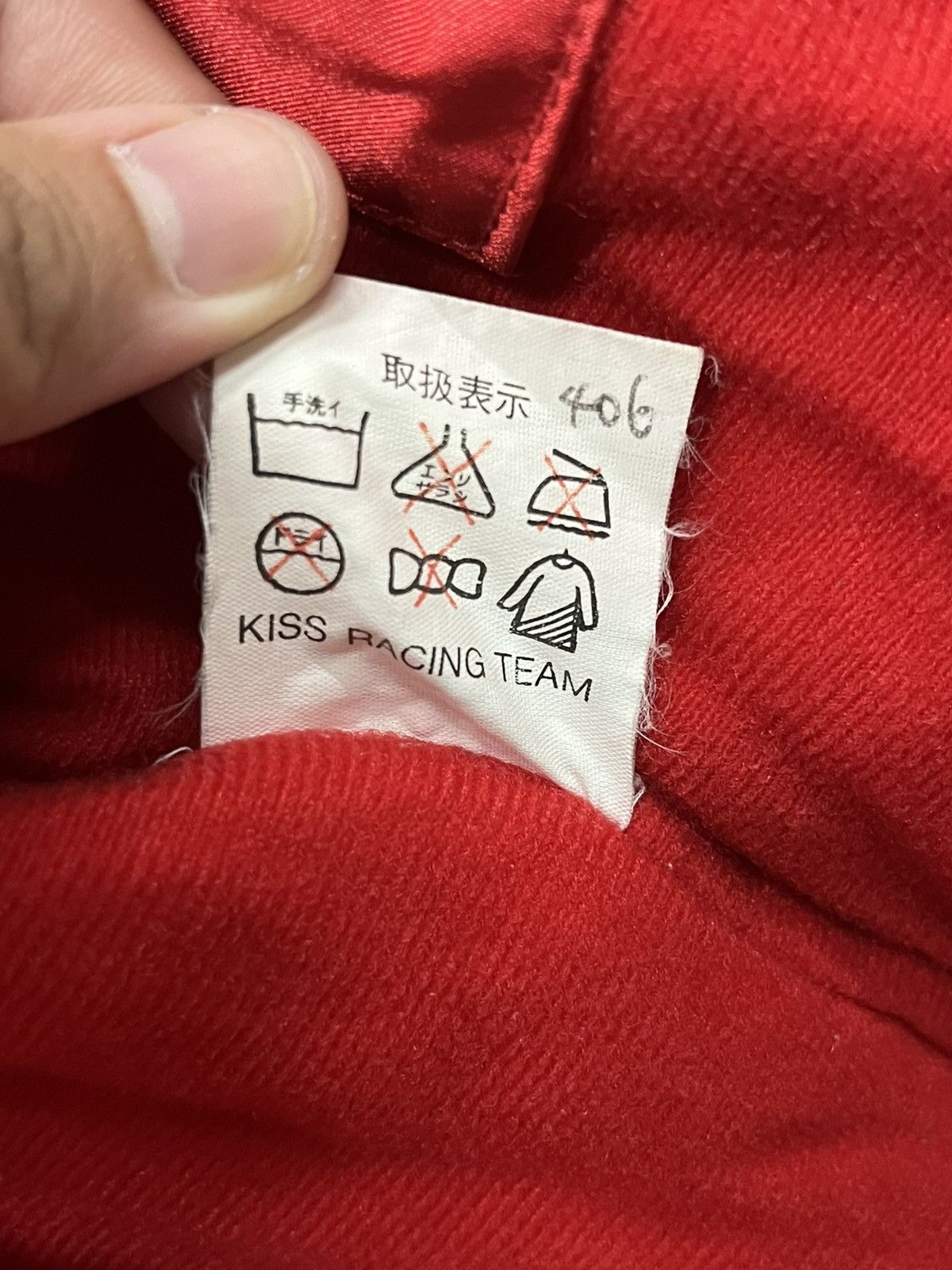 Other Vintage KISS Racing Team Nylon Jacket Red Proto AW:02 RL Size US XXL / EU 58 / 5 - 15 Thumbnail