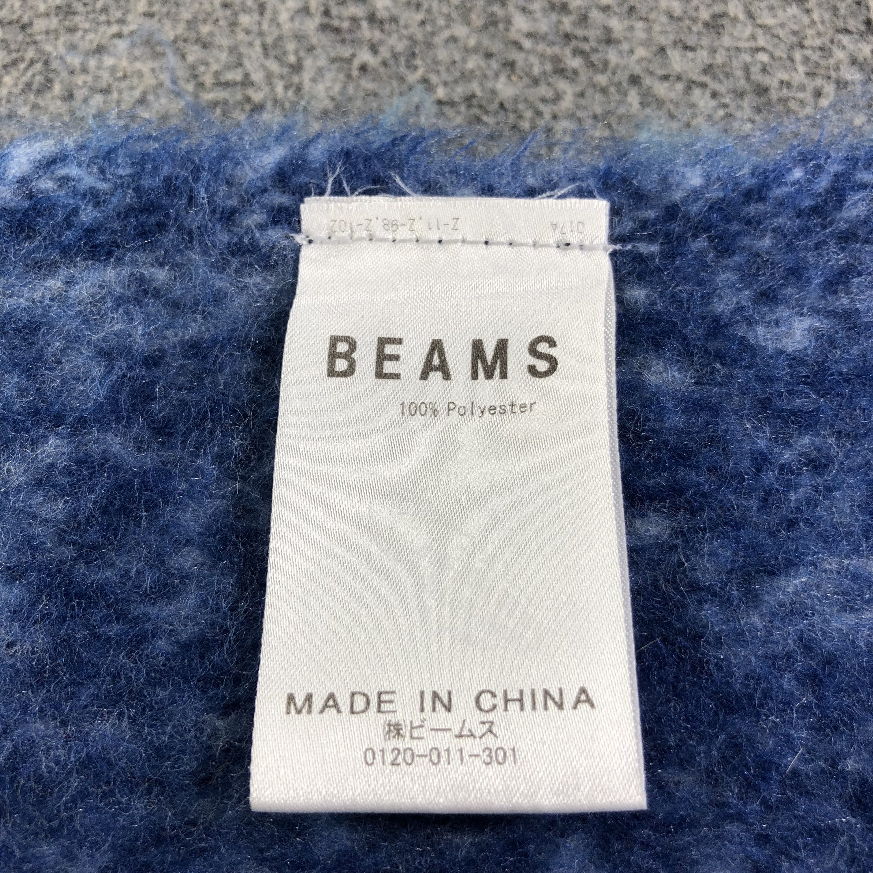 Beams Plus Beams Polyester Scarf Muffler Neckwear V2541 Size ONE SIZE - 5 Thumbnail