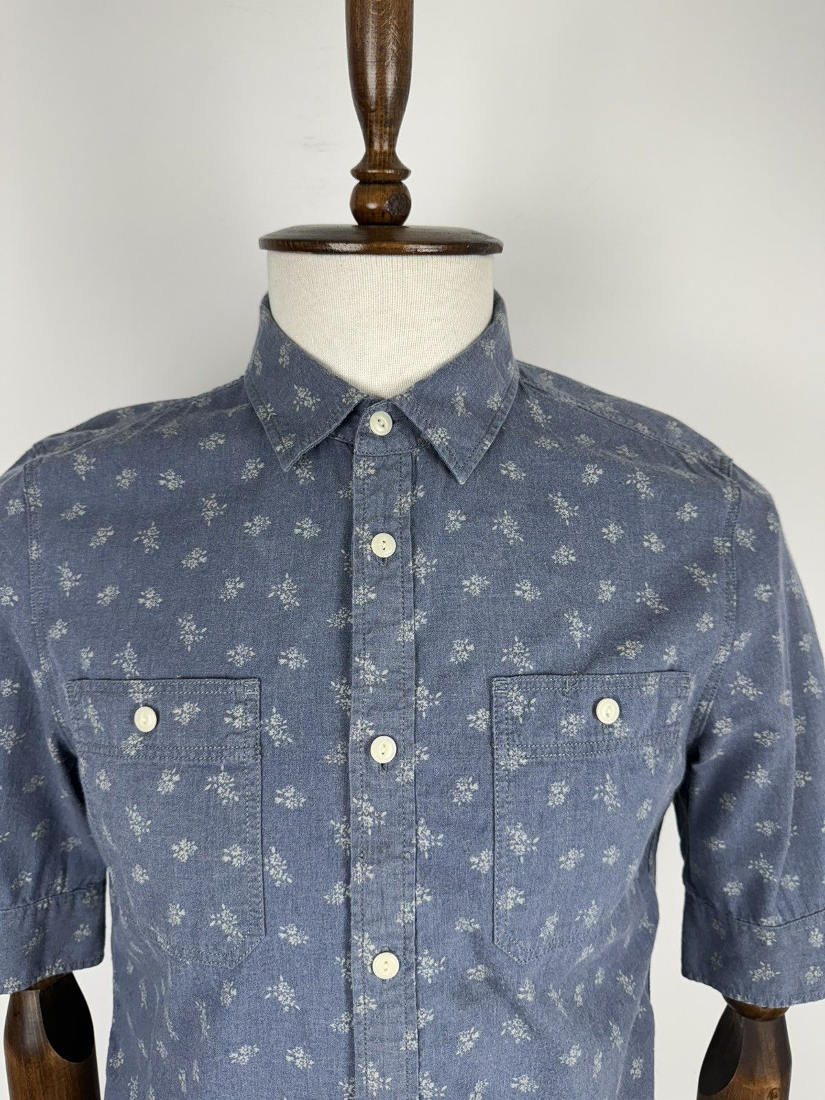Allsaints Men’s Allsaints Shimane Short Sleeve Shirt size M Size US M / EU 48-50 / 2 - 2 Thumbnail