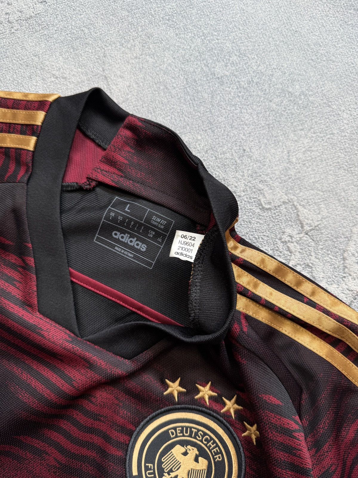 Adidas Vintage Adidas Germany Soccer Jersey Tee World Cup Y2K Size US L / EU 52-54 / 3 - 5 Thumbnail