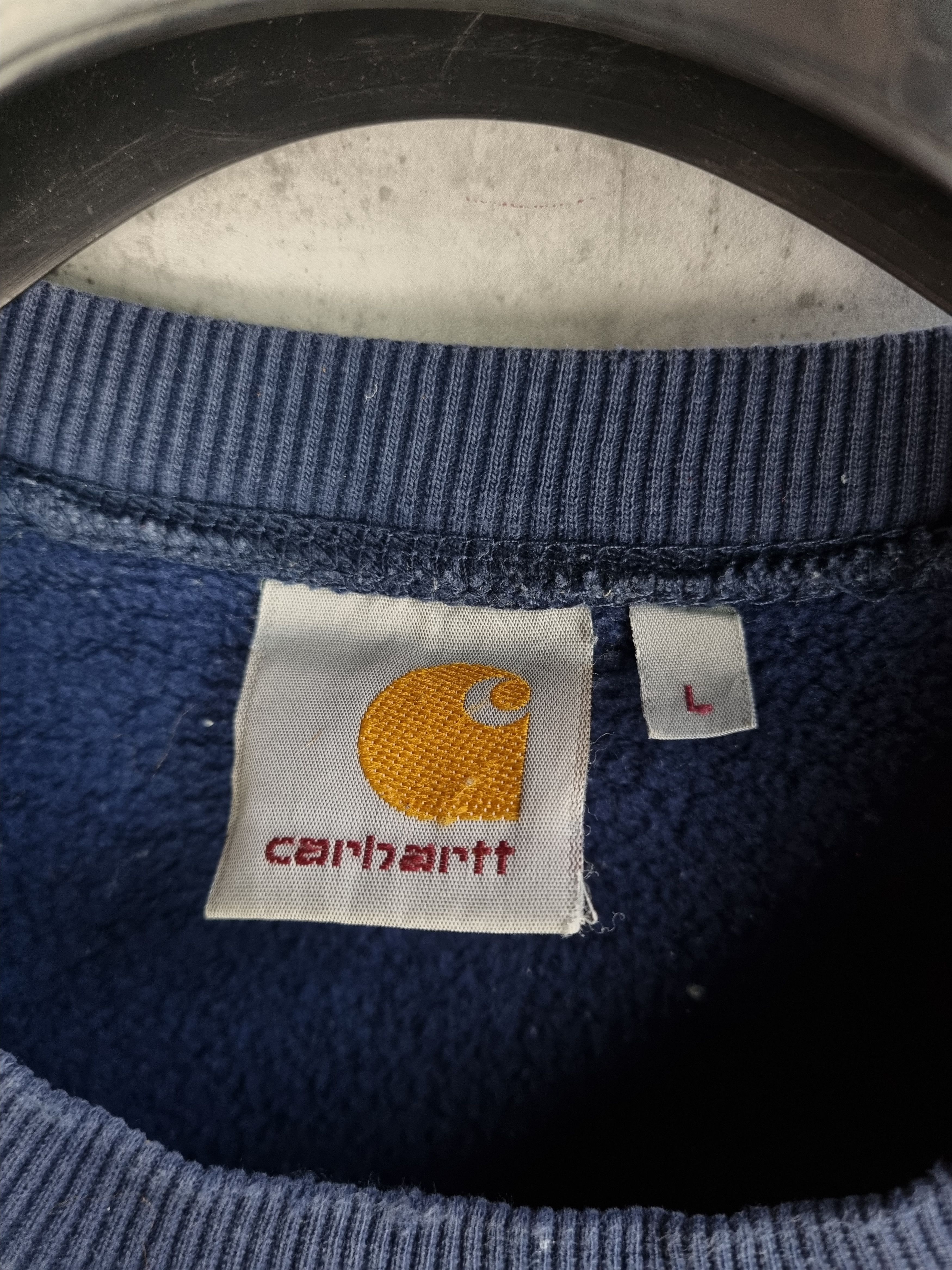 Carhartt 1 of 1 Rare Custom Painted CARHARTT crewneck Size US L / EU 52-54 / 3 - 13 Thumbnail