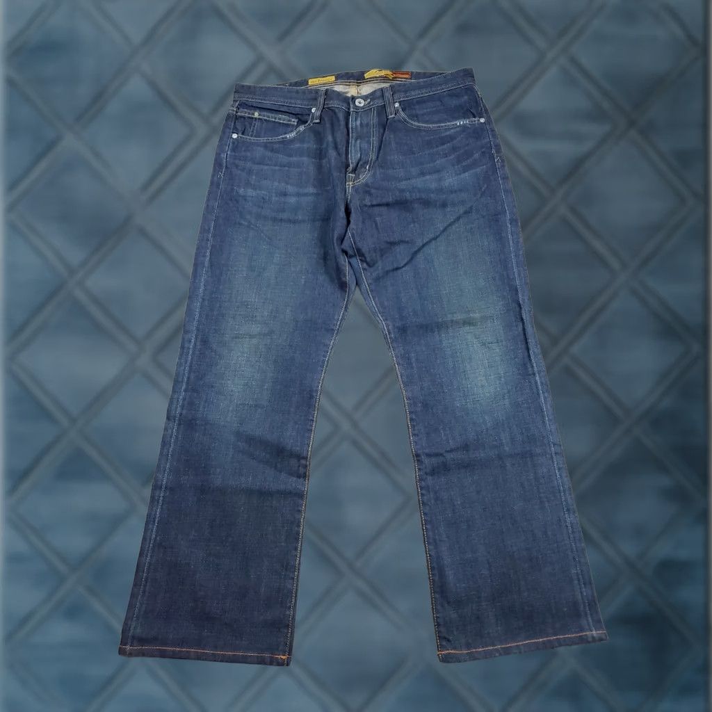 Vintage AG Adriano Goldschmied The Protégé Jeans 34x29 Meas. Mens Blue Straight Leg Size US 34 / EU 50 - 1 Thumbnail